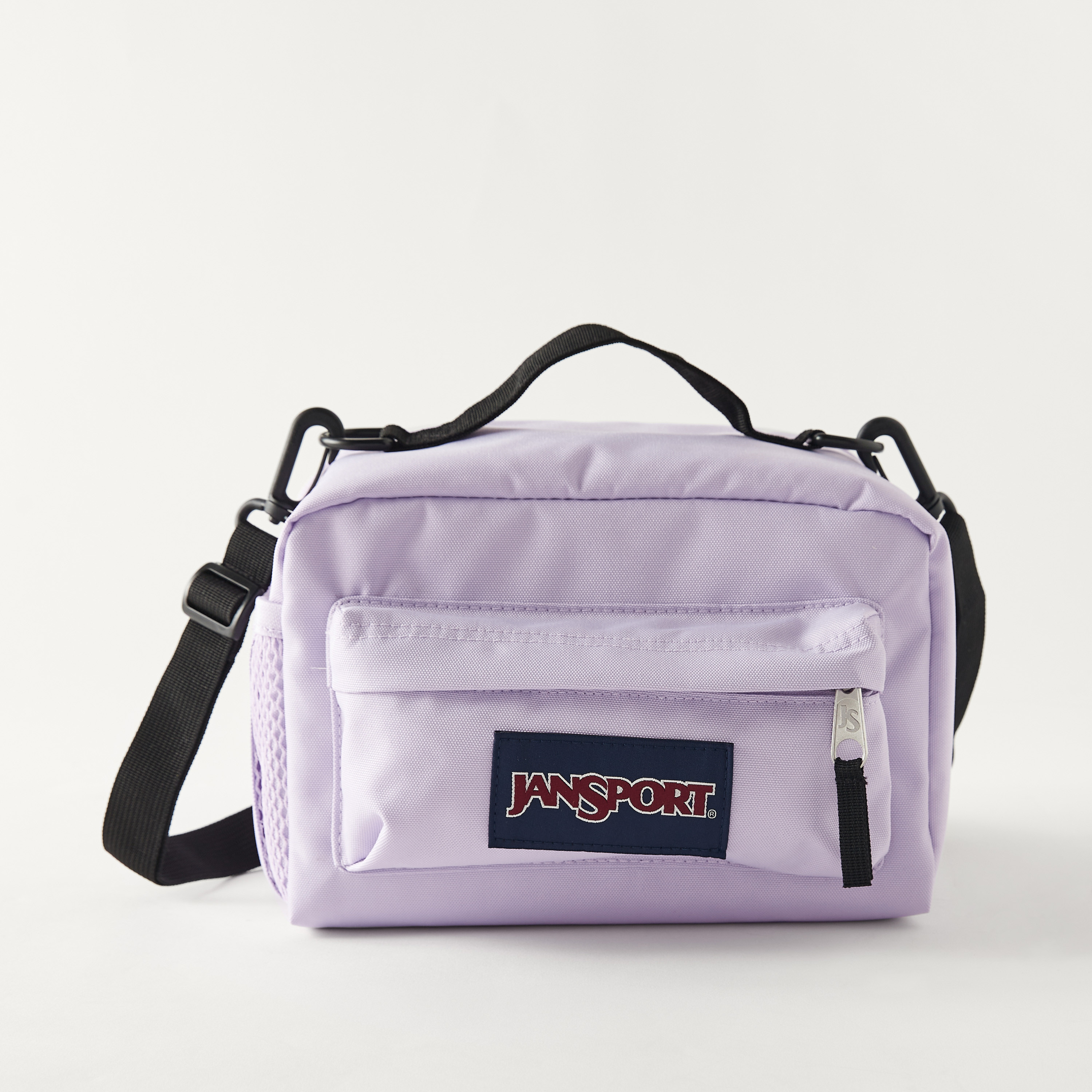 Jansport Solid Lunch Bag with Detachable Strap and Zip Closure - Lifetime Warranty-school-lunchessentials-lunchbags-image-1