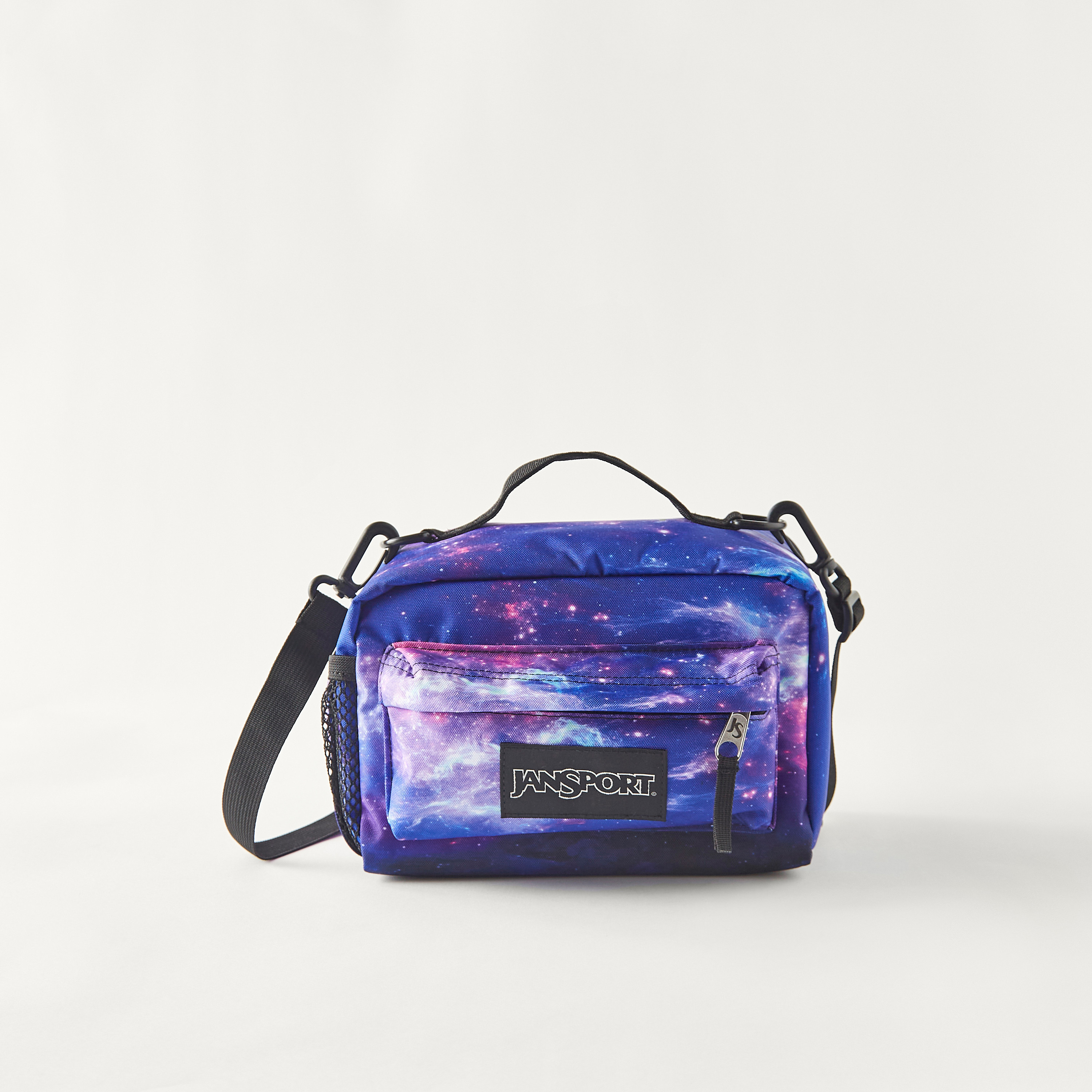 Jansport Printed Lunch Bag with Detachable Strap and Zip Closure-school-lunchessentials-lunchbags-image-1