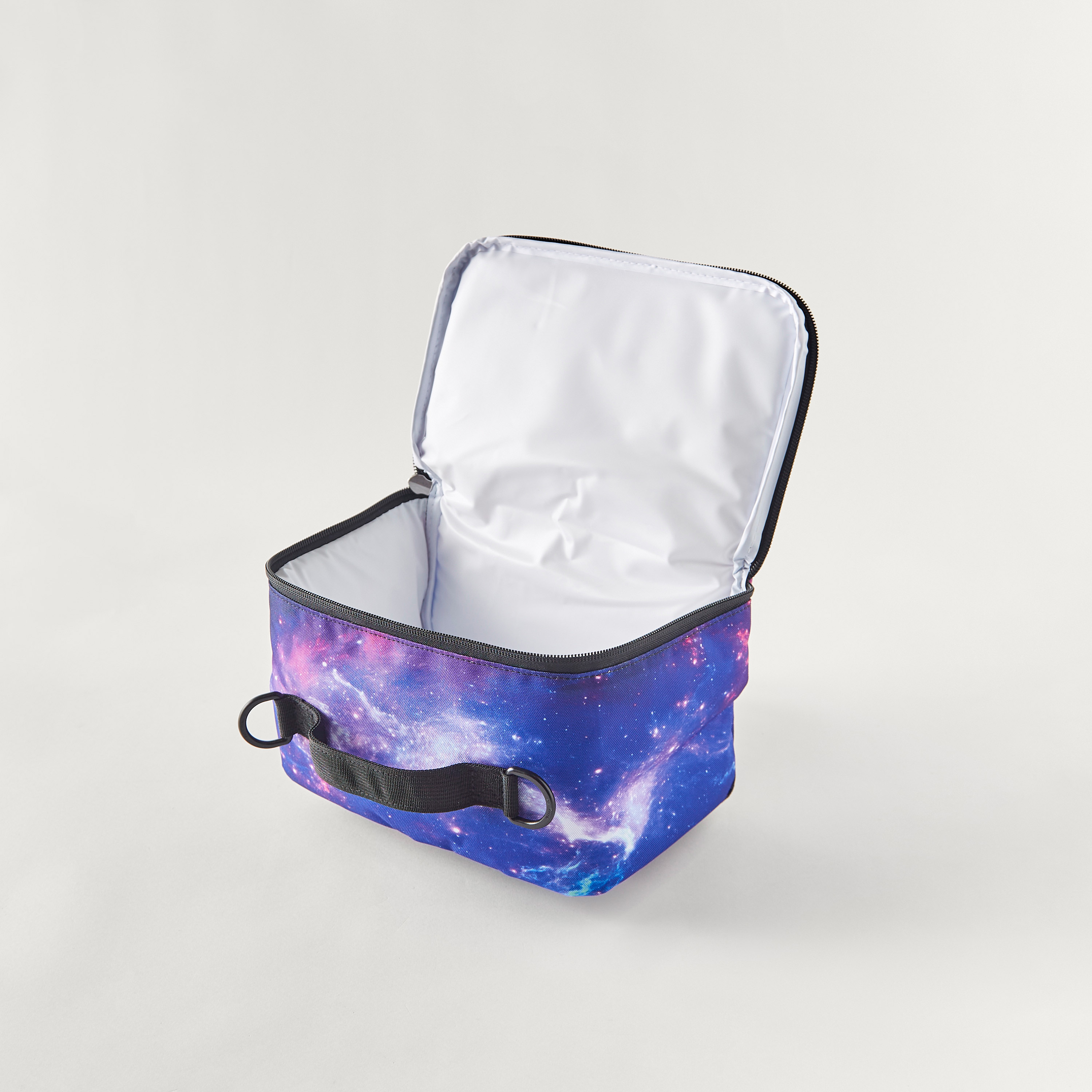 Jansport Printed Lunch Bag with Detachable Strap and Zip Closure-school-lunchessentials-lunchbags-image-5