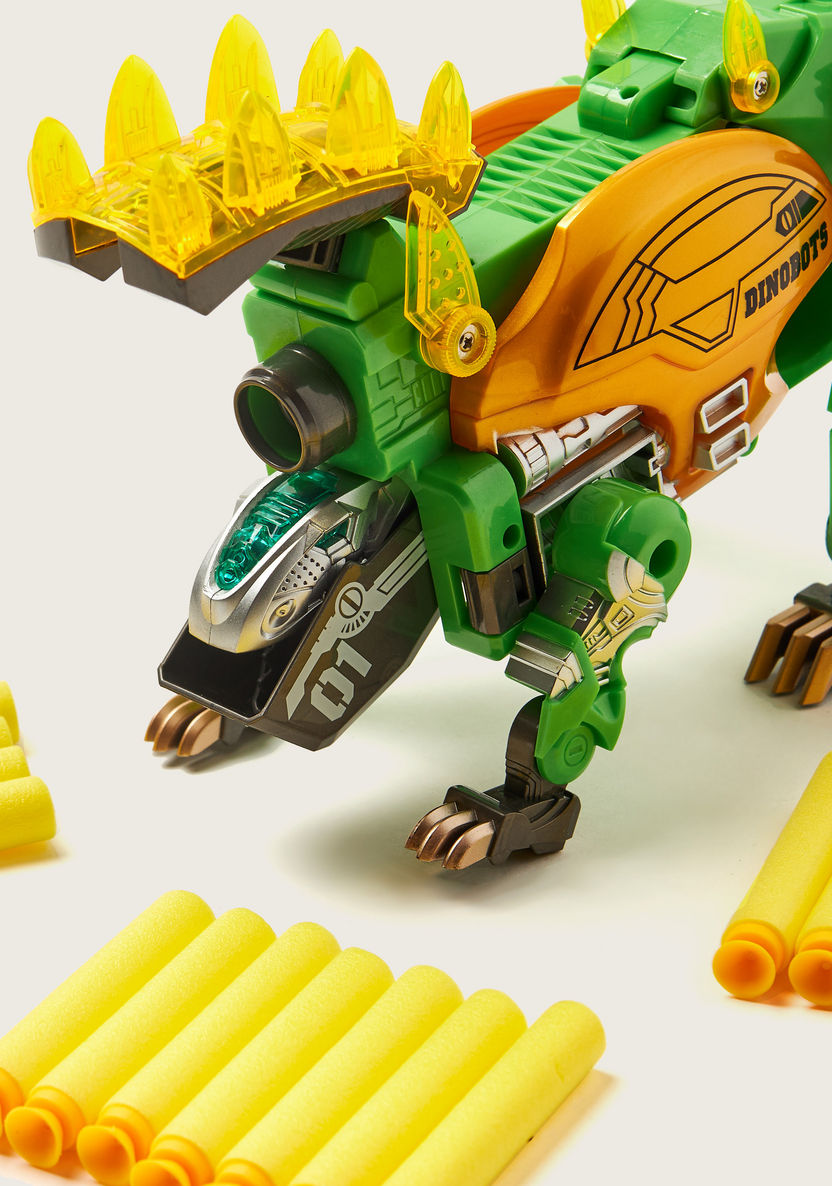 Kai Li Toys Dinobots Robot Blaster Dart Gun-Action Figures and Playsets-image-1