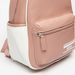 Lee Cooper Solid Backpack with Zip Closure-Women%27s Backpacks-thumbnailMobile-4