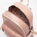 Lee Cooper Solid Backpack with Zip Closure-Women%27s Backpacks-thumbnailMobile-6