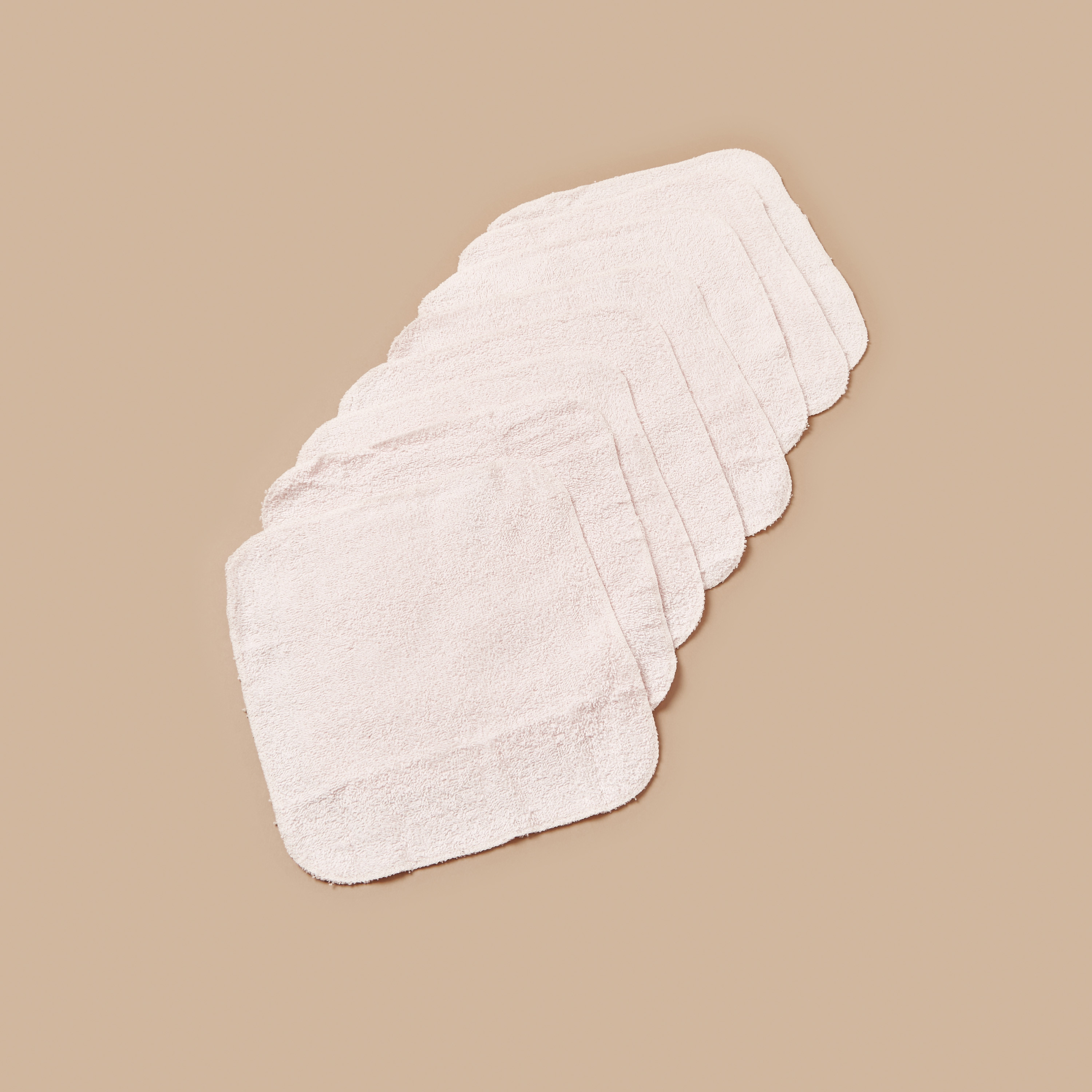 Juniors 8-Piece Textured Washcloth Set - 23x23 cms-baby-bathandcare-towels-image-2