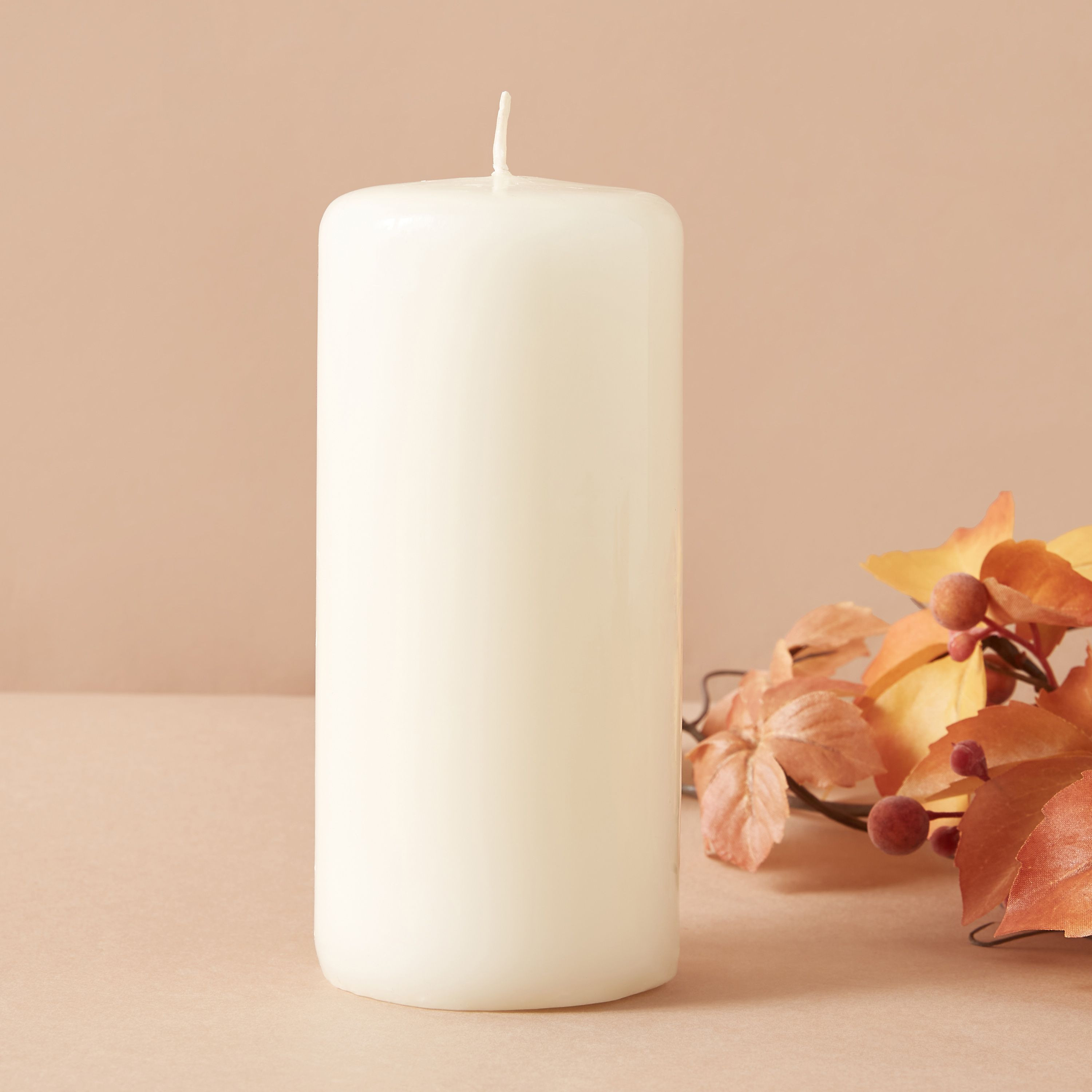 Unscented Pillar Candle-household-homefragrance-candles-image-1