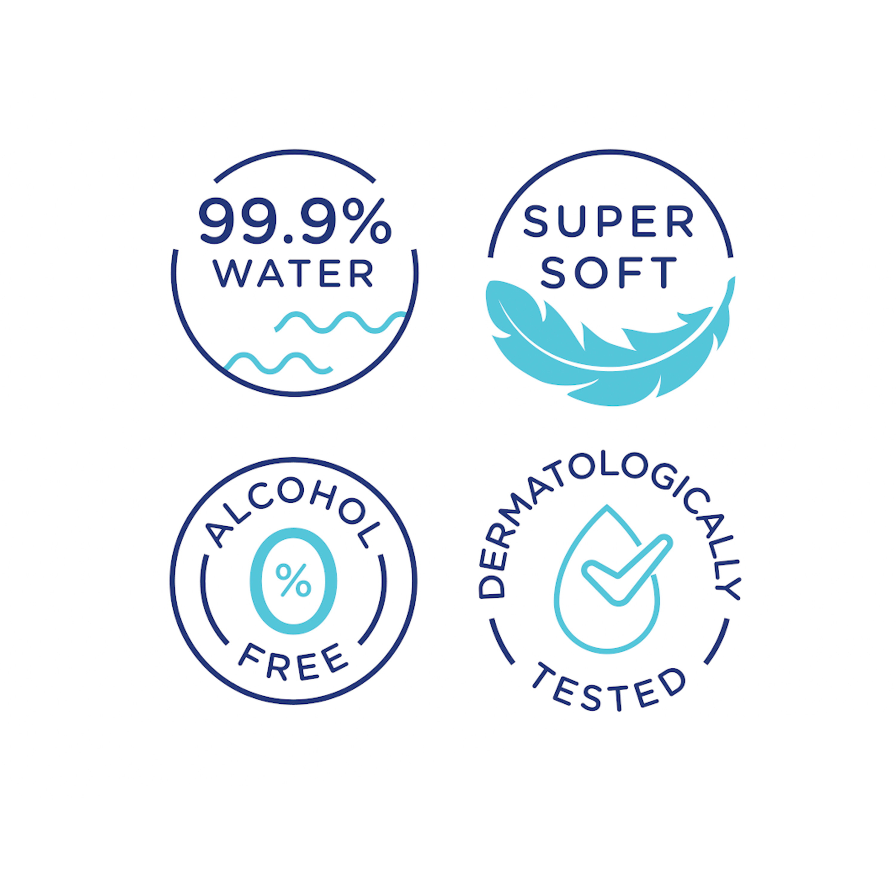 Juniors Aqua Baby Wipes - 240 Sheets-baby-diapering-babywipes-image-3