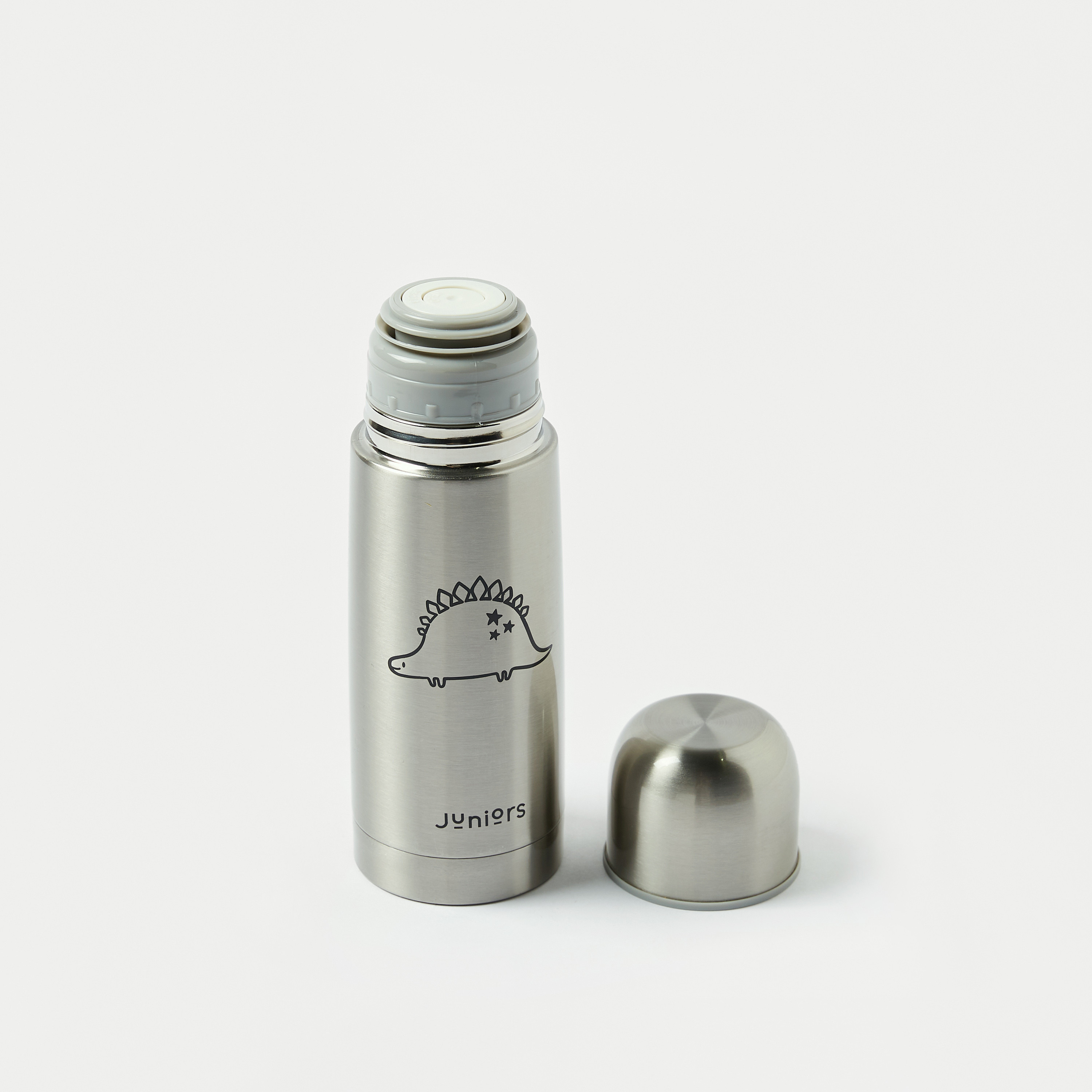 Juniors Dinosaur Print Thermos Flask with Screw Lid - 350 ml-baby-feeding-accessories-image-2
