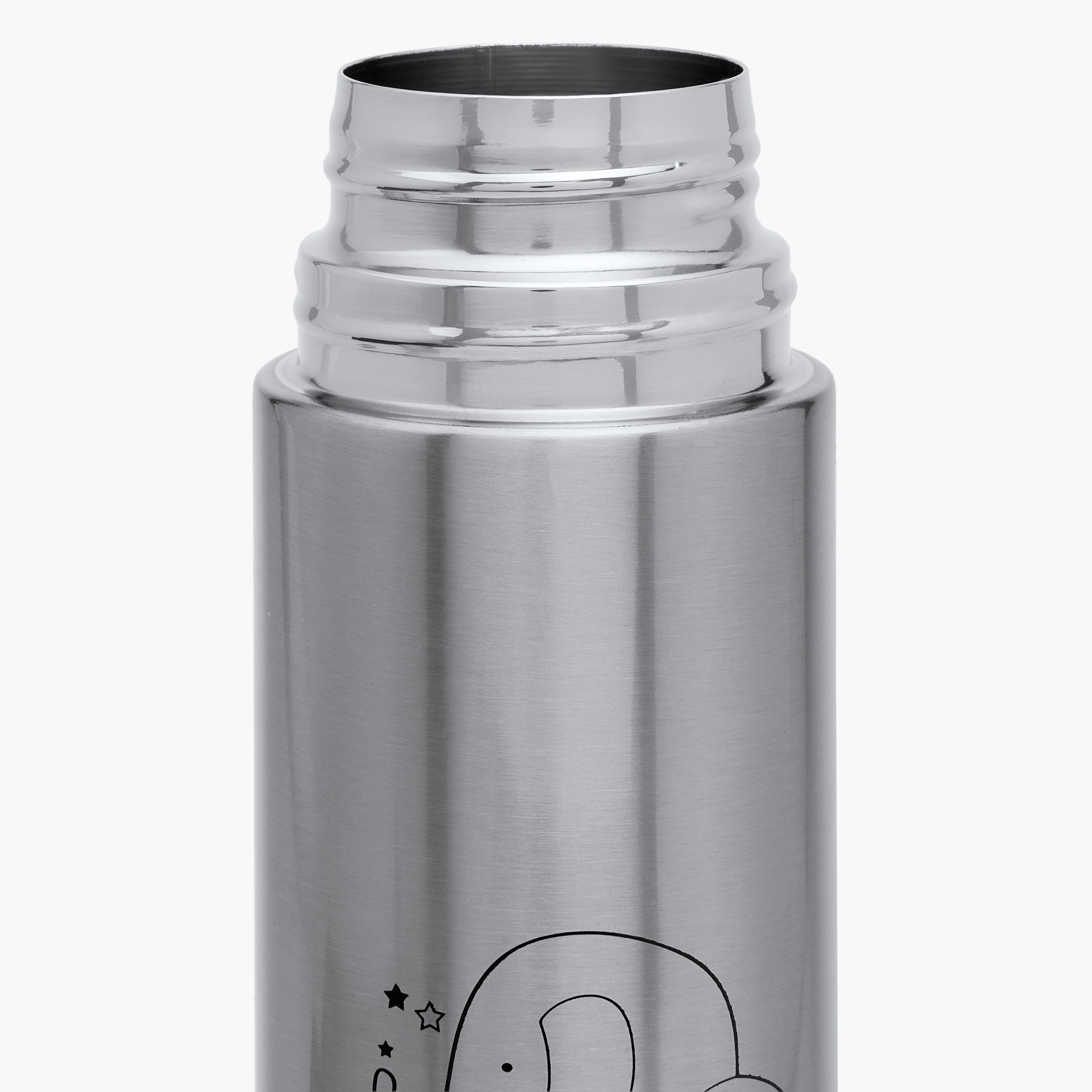 Juniors Elephant Print Thermos Flask with Screw Lid - 500 ml-baby-feeding-accessories-image-4