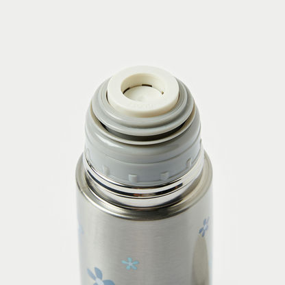 Juniors Floral Print Thermos Flask with Screw Lid - 350 ml-Accessories-image-3