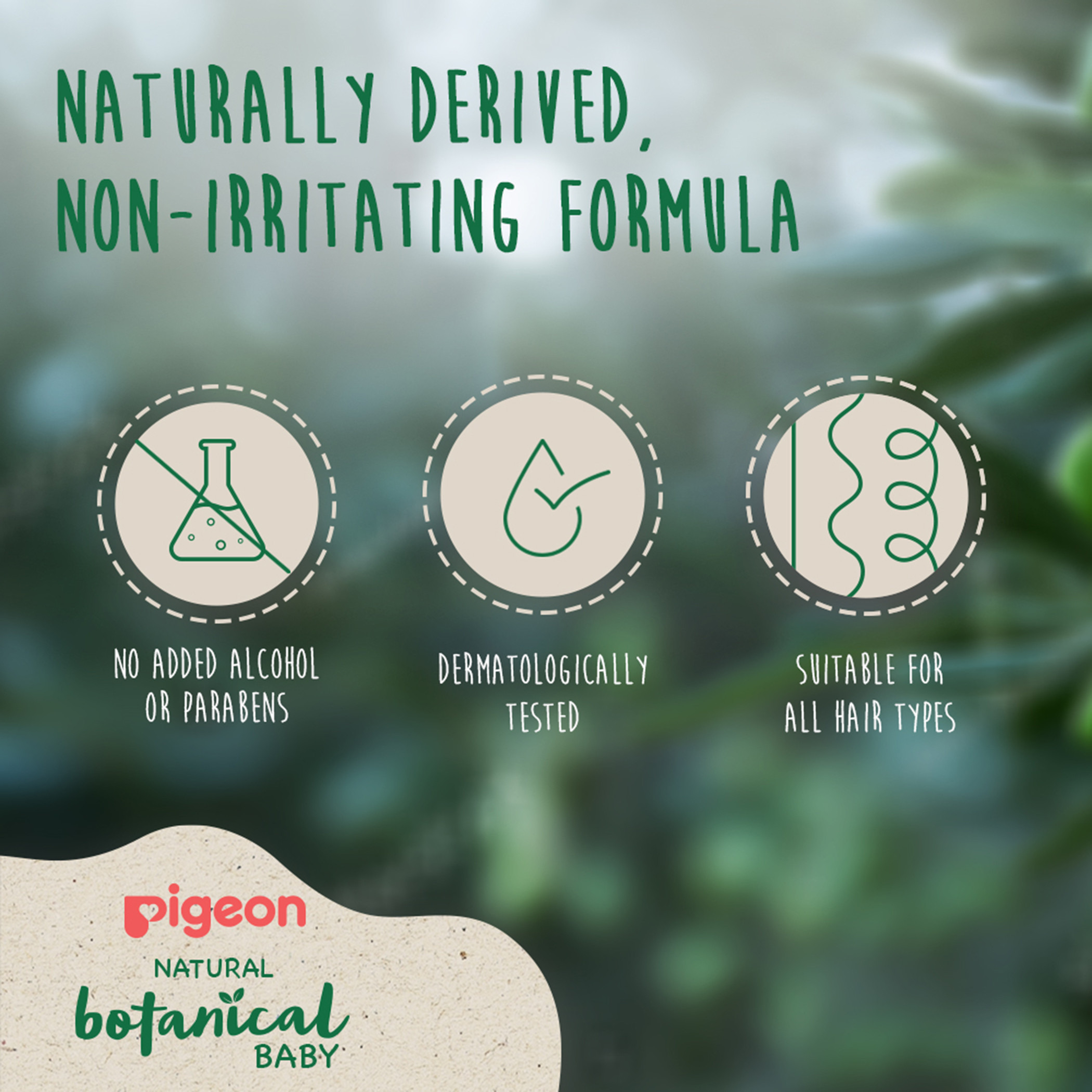 Pigeon Natural Botanical Shampoo - 200 ml-baby-bathandcare-hairbodyskincare-image-6