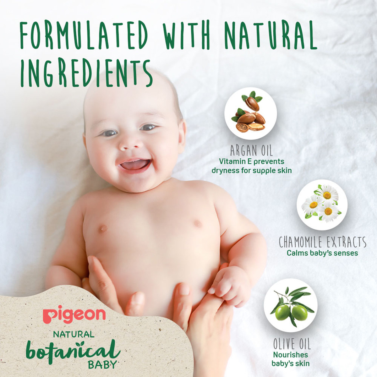 Pigeon Natural Botanical Baby Milky Lotion - 200 ml-baby-bathandcare-hairbodyskincare-image-3