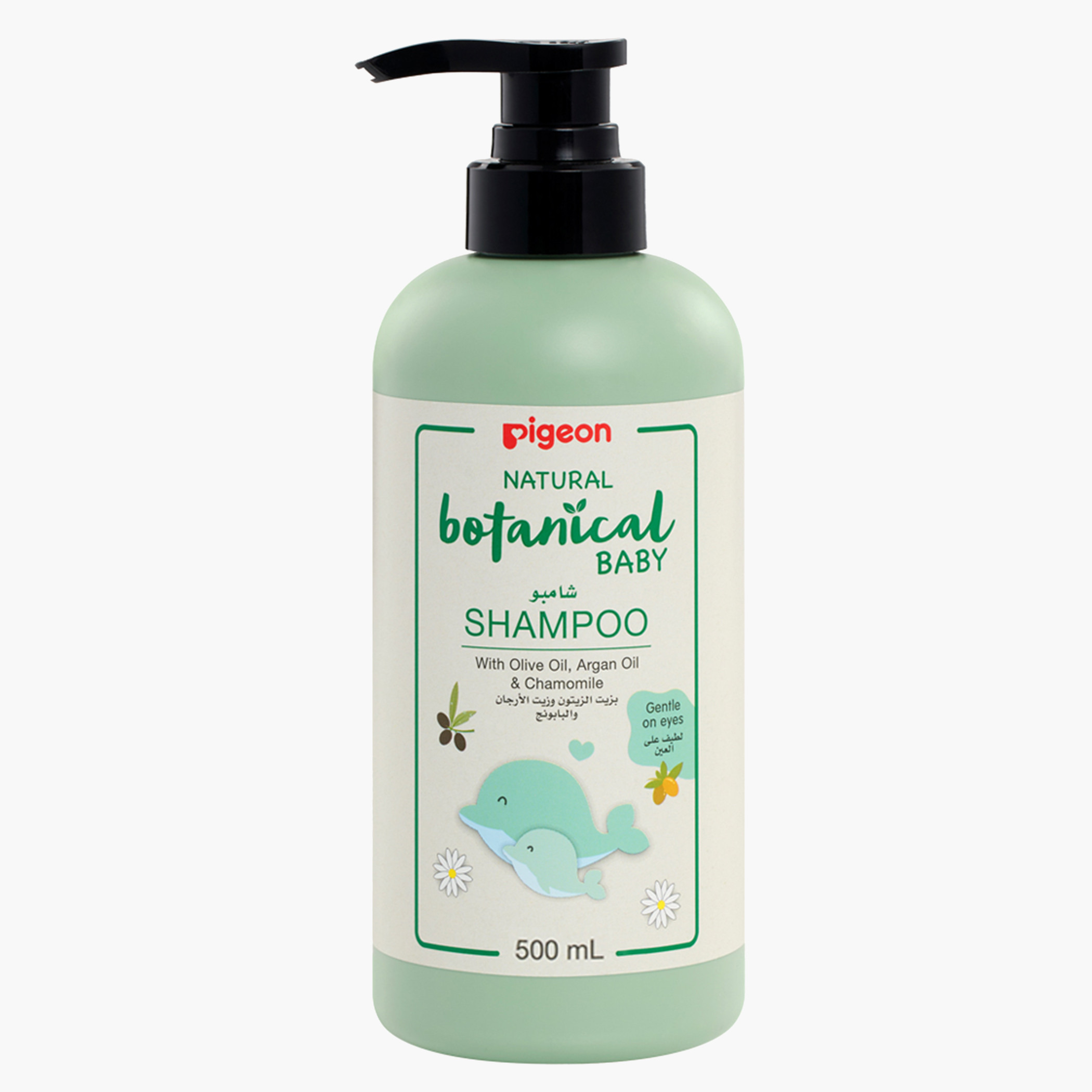 Pigeon Natural Botanical Shampoo - 500 ml-baby-bathandcare-hairbodyskincare-image-1