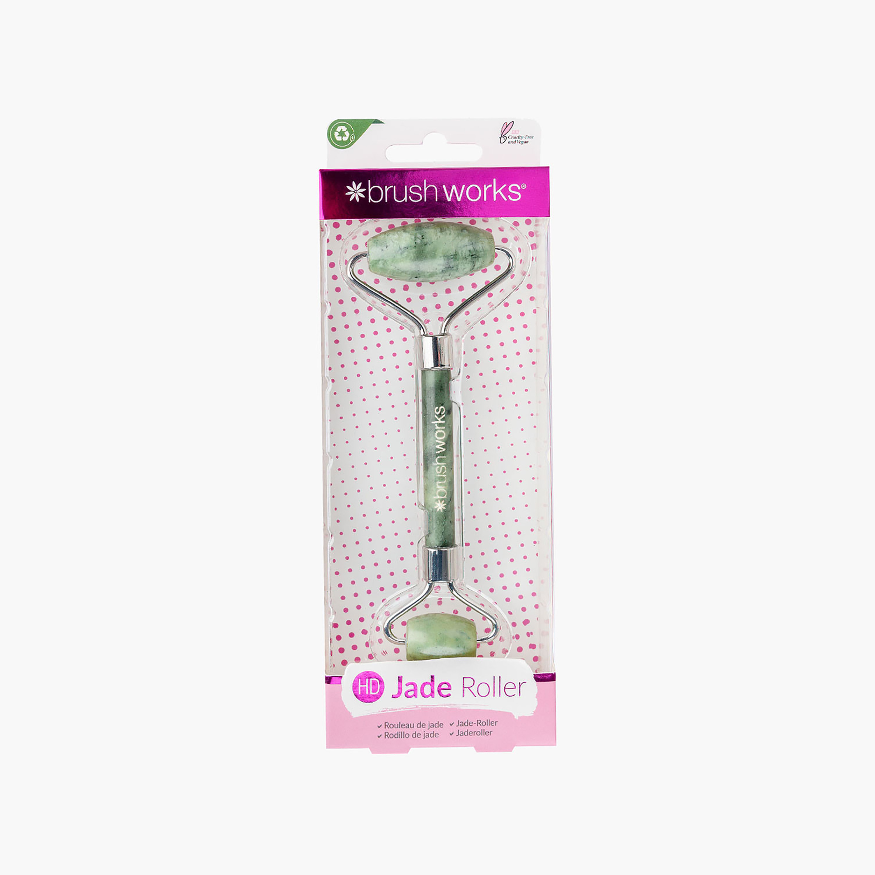 Brushworks HD Jade Roller-beautyandpersonalcare-makeup-brushesandaccessories-accessories-image-1