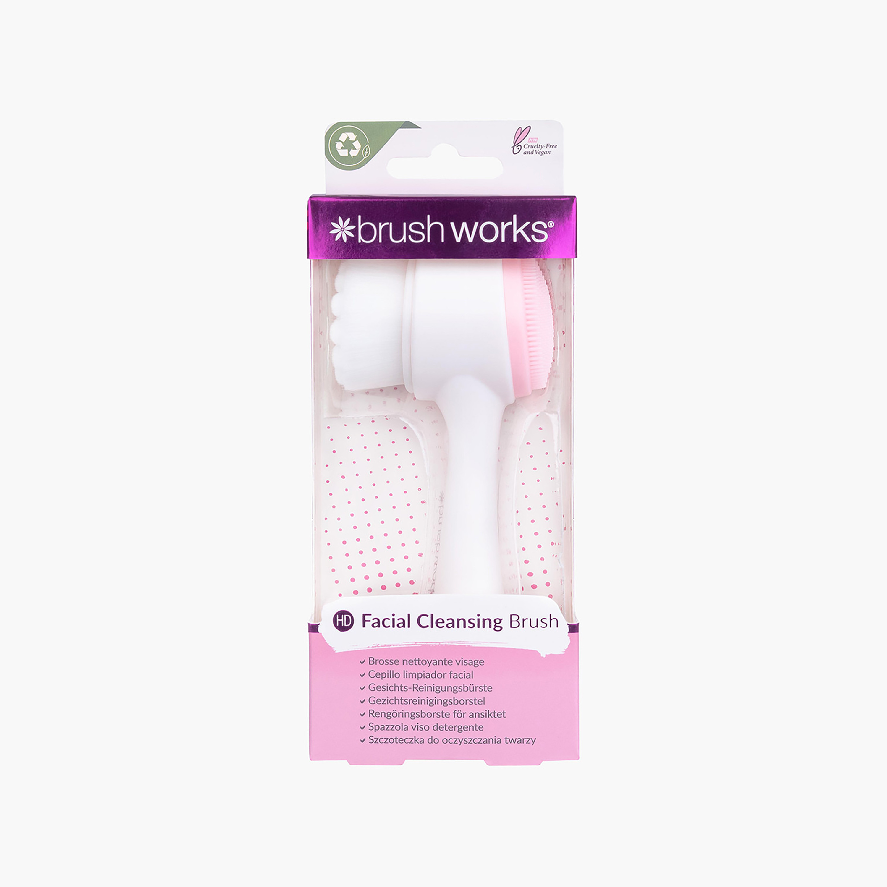 Brushworks HD Facial Cleansing Brush-beautyandpersonalcare-makeup-brushesandaccessories-accessories-image-1