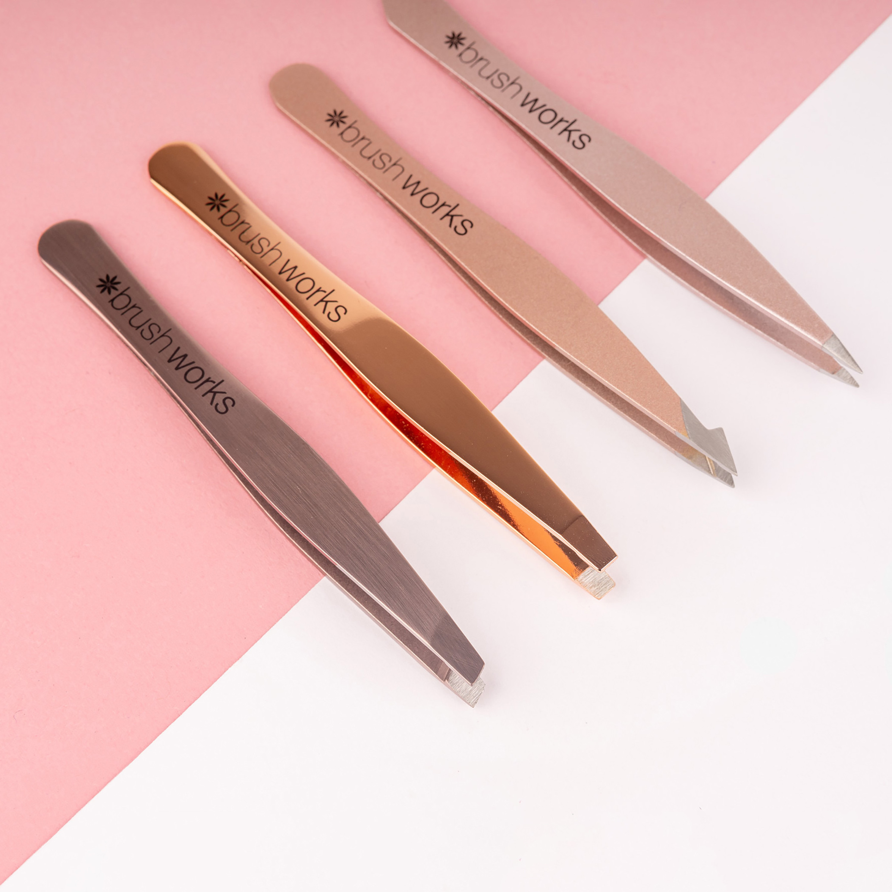 طقم ملاقط 4 قطع من براشوركس-beautyandpersonalcare-makeup-brushesandaccessories-accessories-image-2