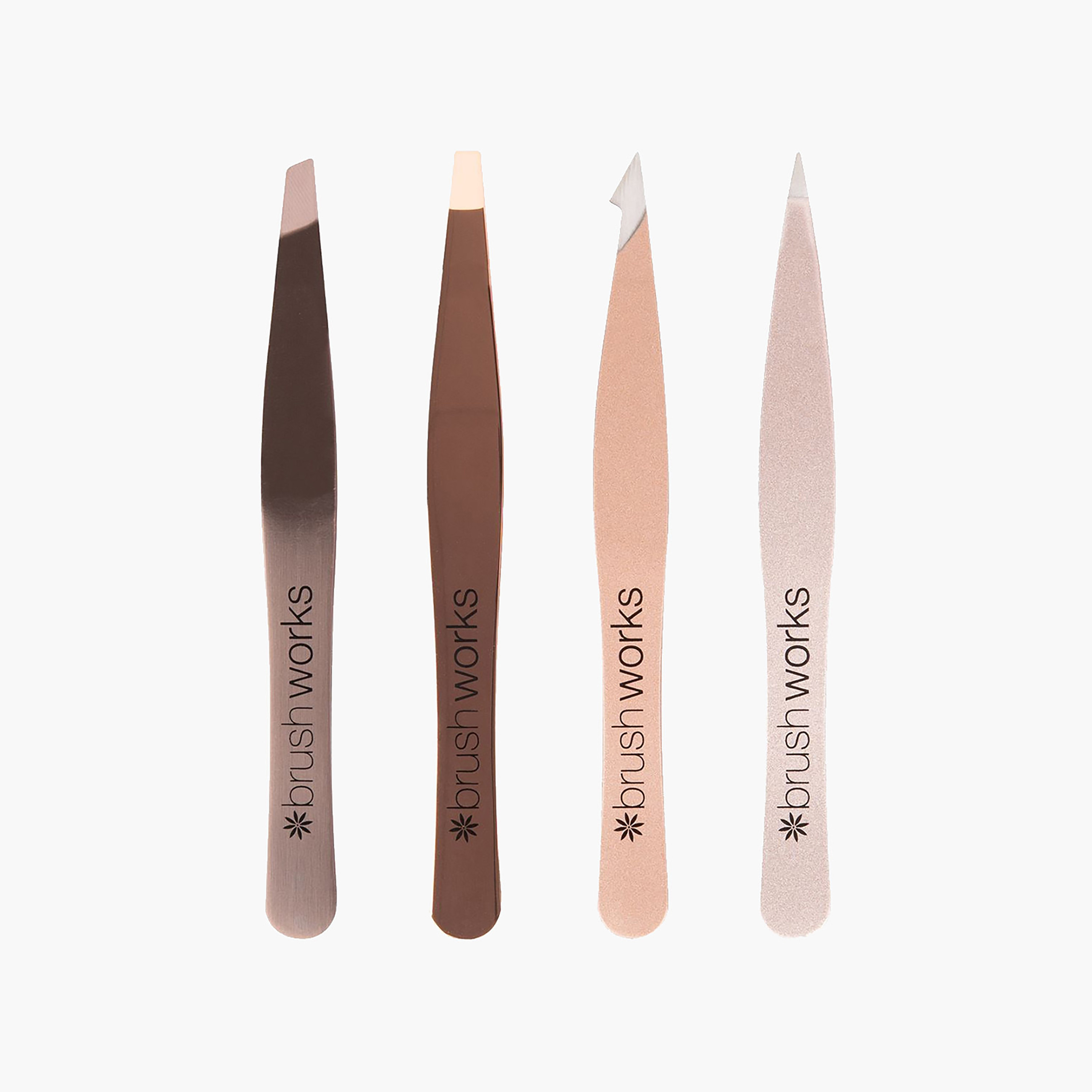طقم ملاقط 4 قطع من براشوركس-beautyandpersonalcare-makeup-brushesandaccessories-accessories-image-4
