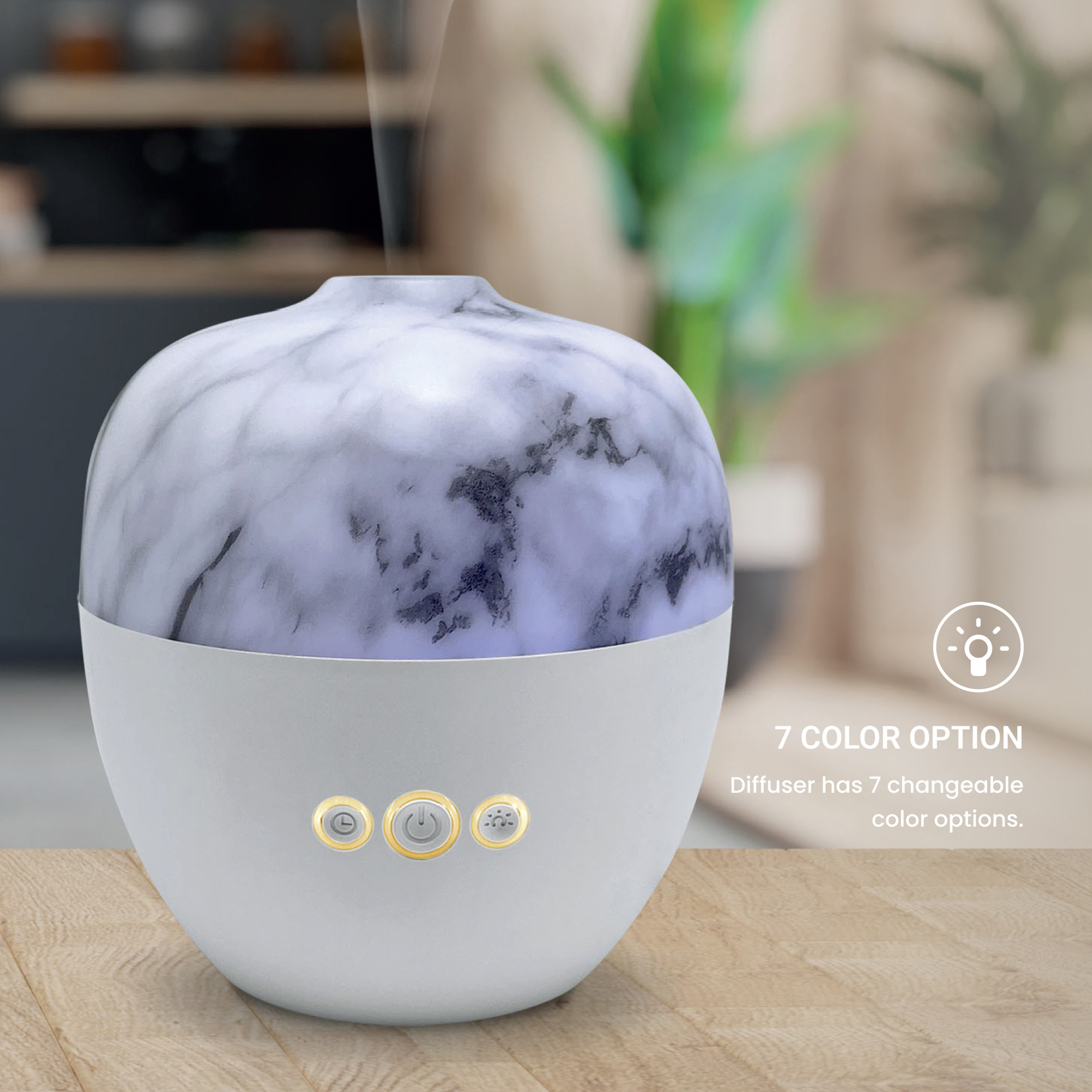 Emma Ultrasonic Aroma Electric Diffuser - 300 ml-household-homefragrance-airrevitalisersandhumidifiers-image-5