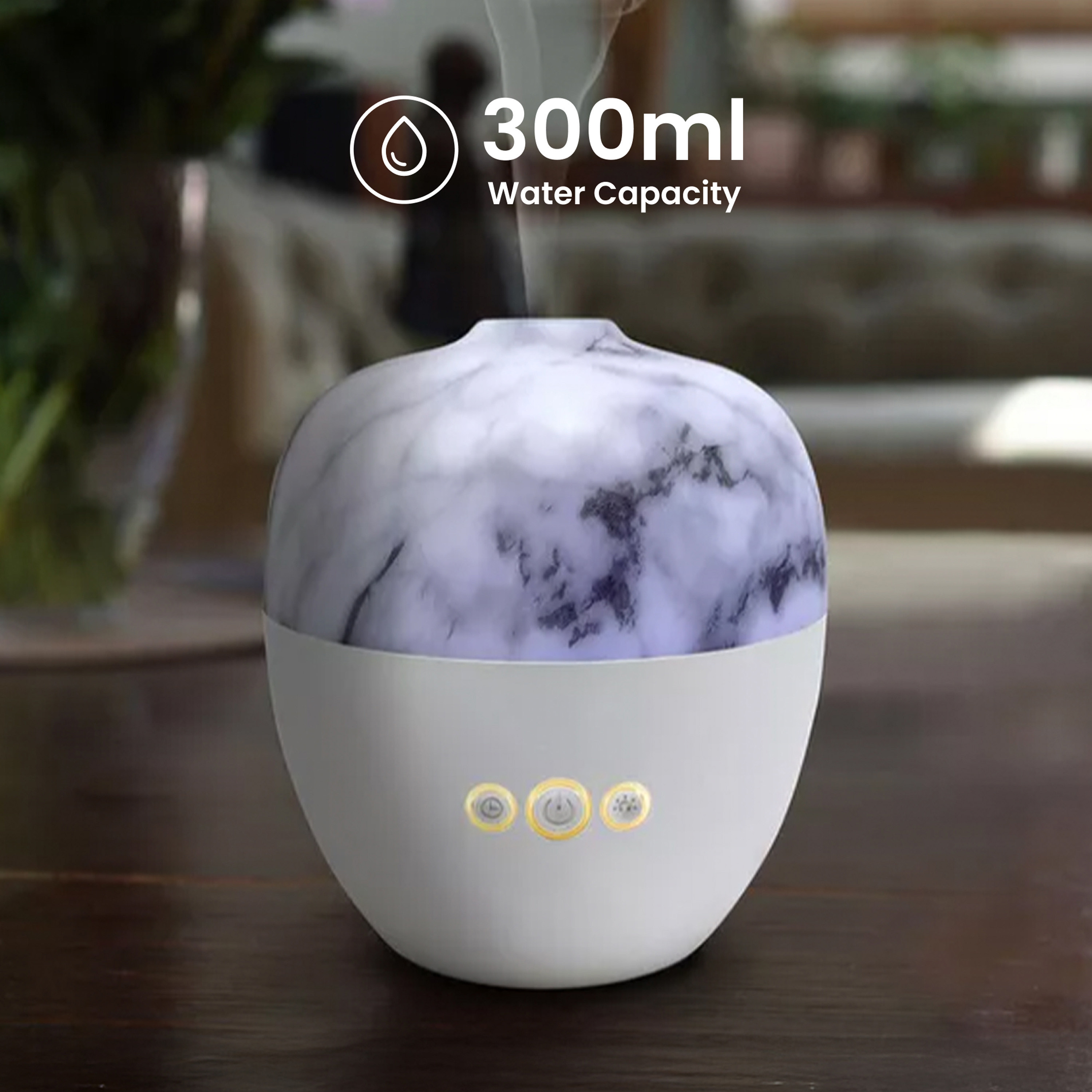 Emma Ultrasonic Aroma Electric Diffuser - 300 ml-household-homefragrance-airrevitalisersandhumidifiers-image-7