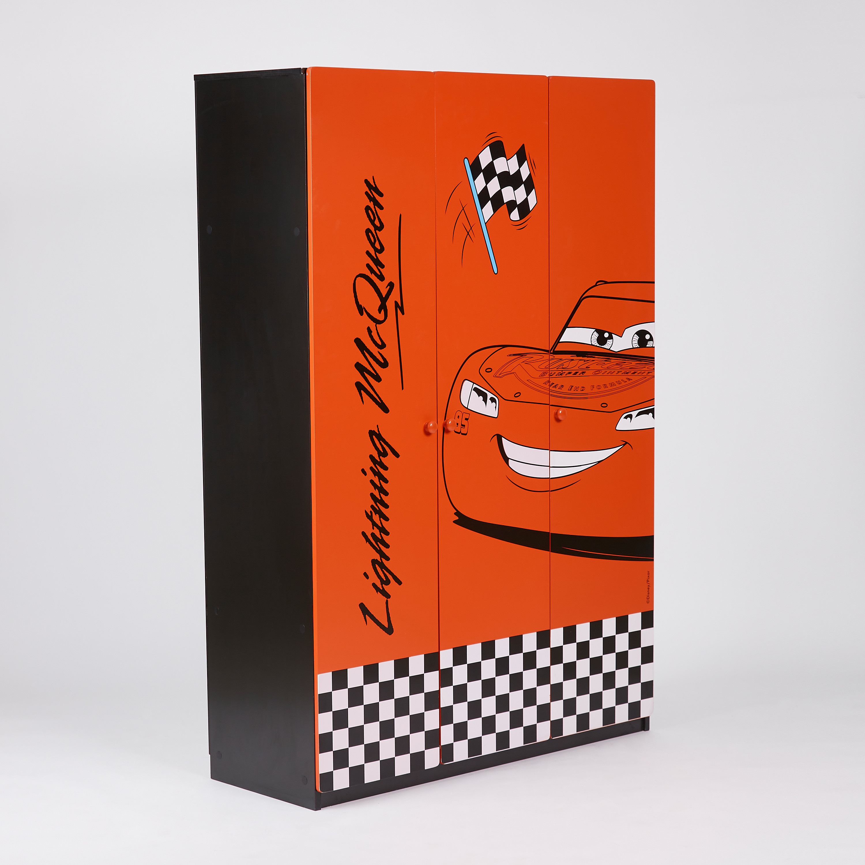 Disney Cars 3-Door Wardrobe-baby-nursery-furniture-wardrobesandstorage-image-4