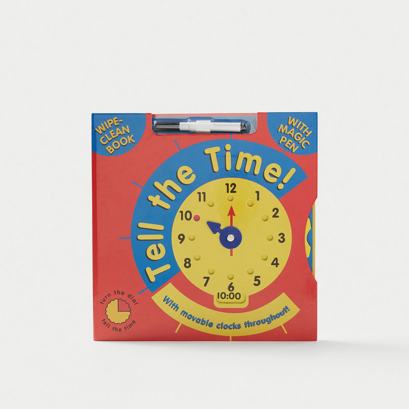 Alligator Tell the Time Book with Dial and Magic Pen-Books-image-0