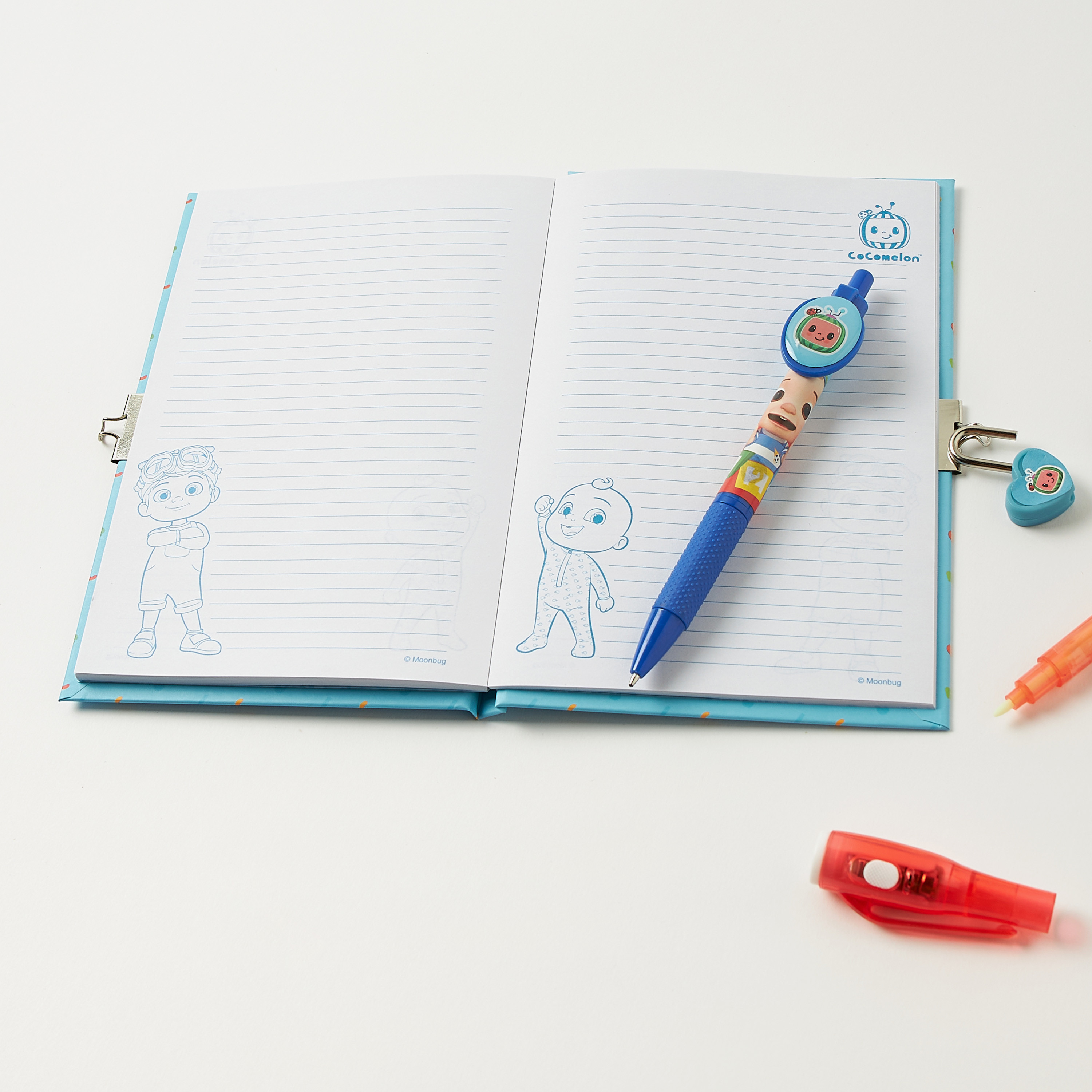 Cocomelon Secret Notebook Learning Set-school-stationery-notebooks-image-3
