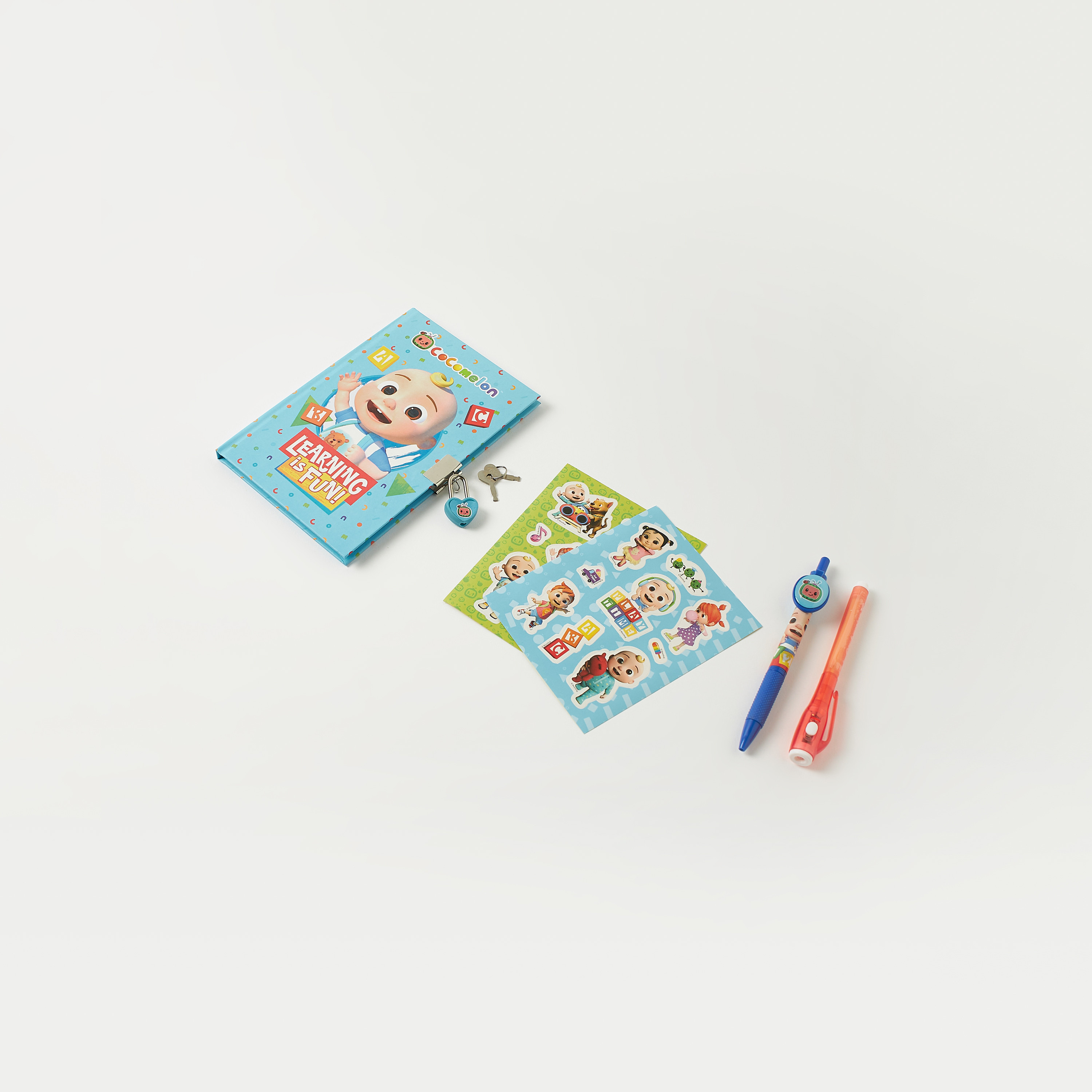 Cocomelon Secret Notebook Learning Set-school-stationery-notebooks-image-4