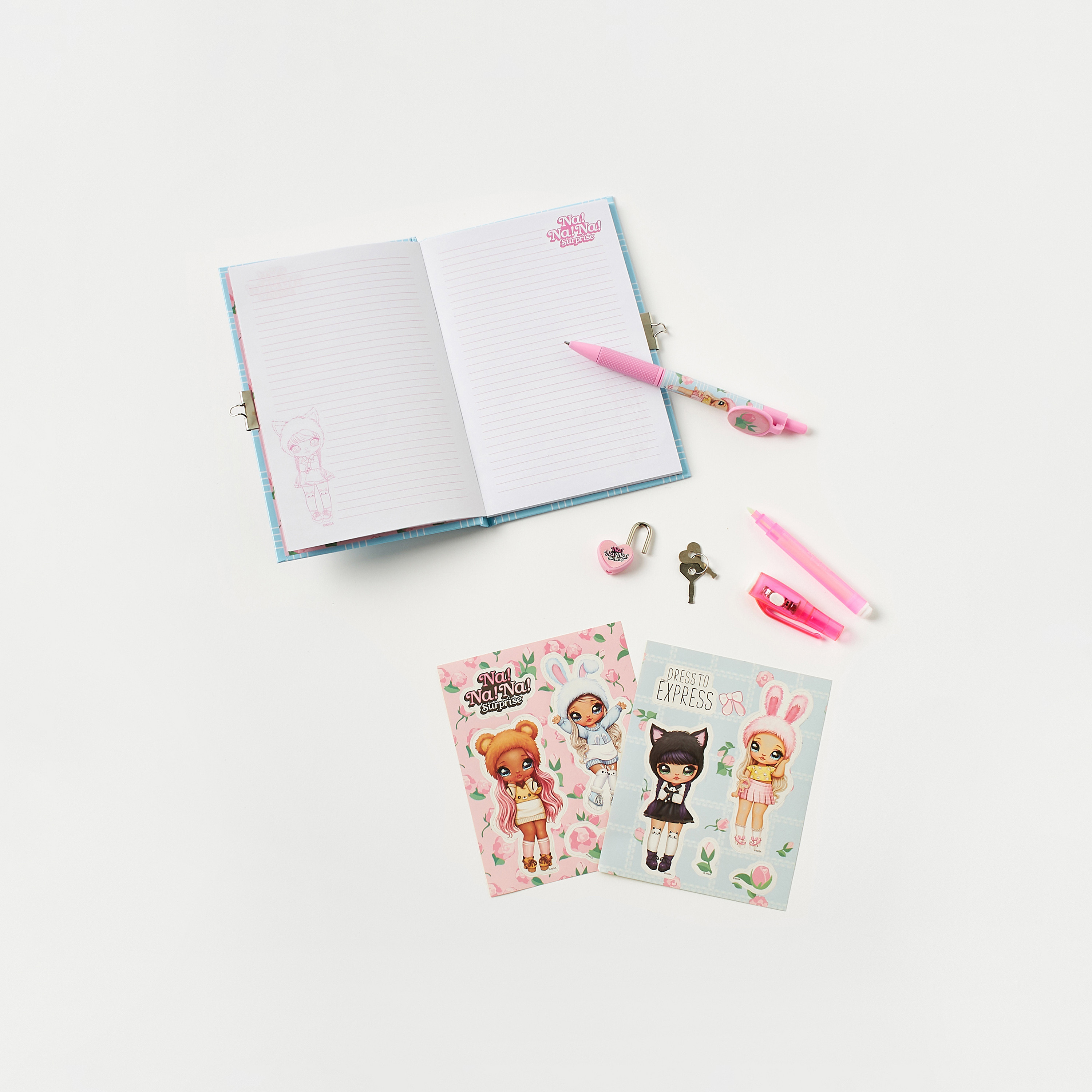 Na! Na! Na! Surprise Secret Notebook Learning Set-school-stationery-notebooks-image-1