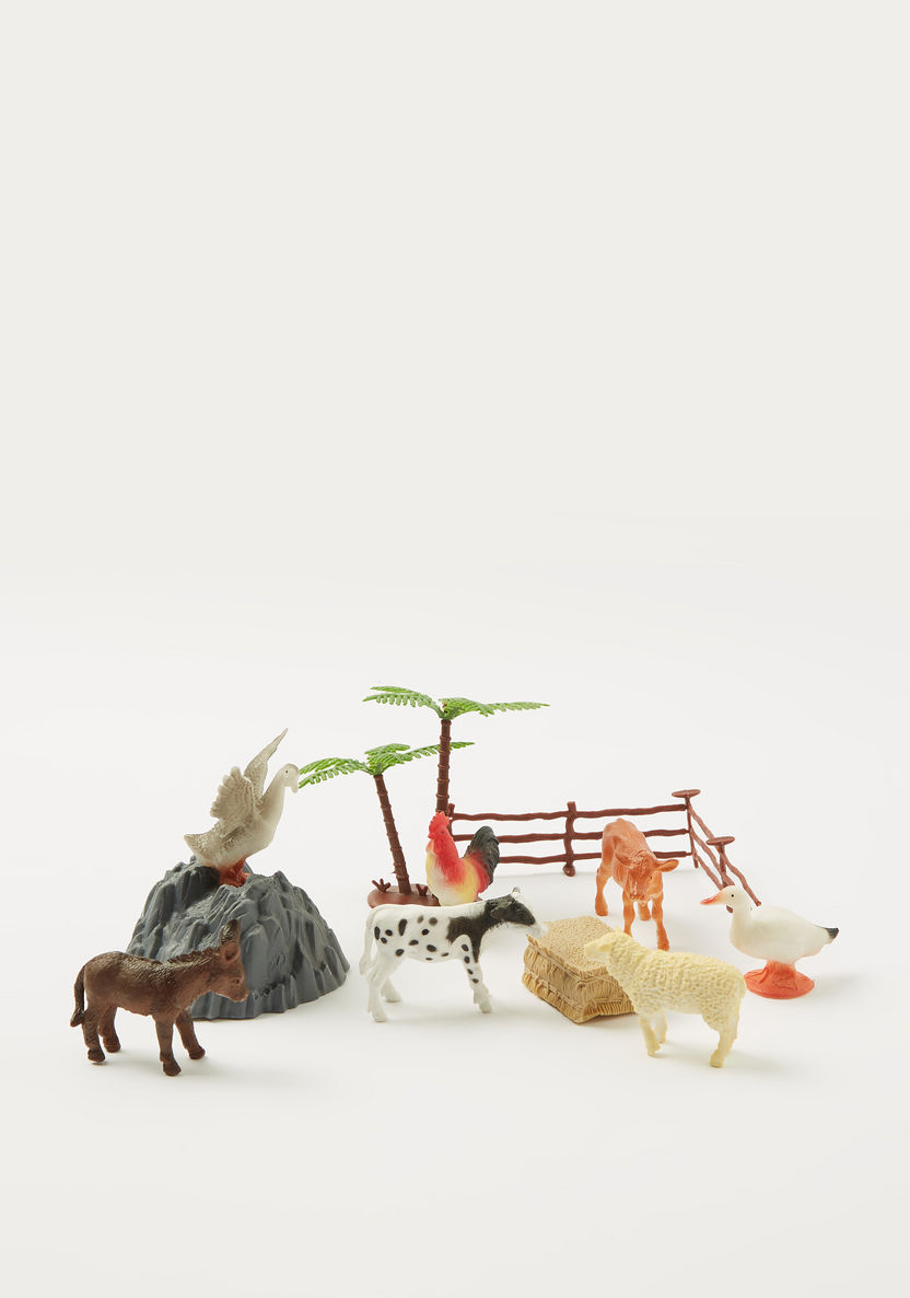 UCOK 13-Piece Farm Animal Toy Set-Baby and Preschool-image-0