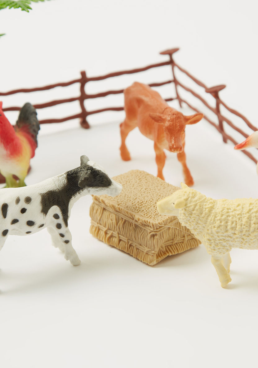 UCOK 13-Piece Farm Animal Toy Set-Baby and Preschool-image-3