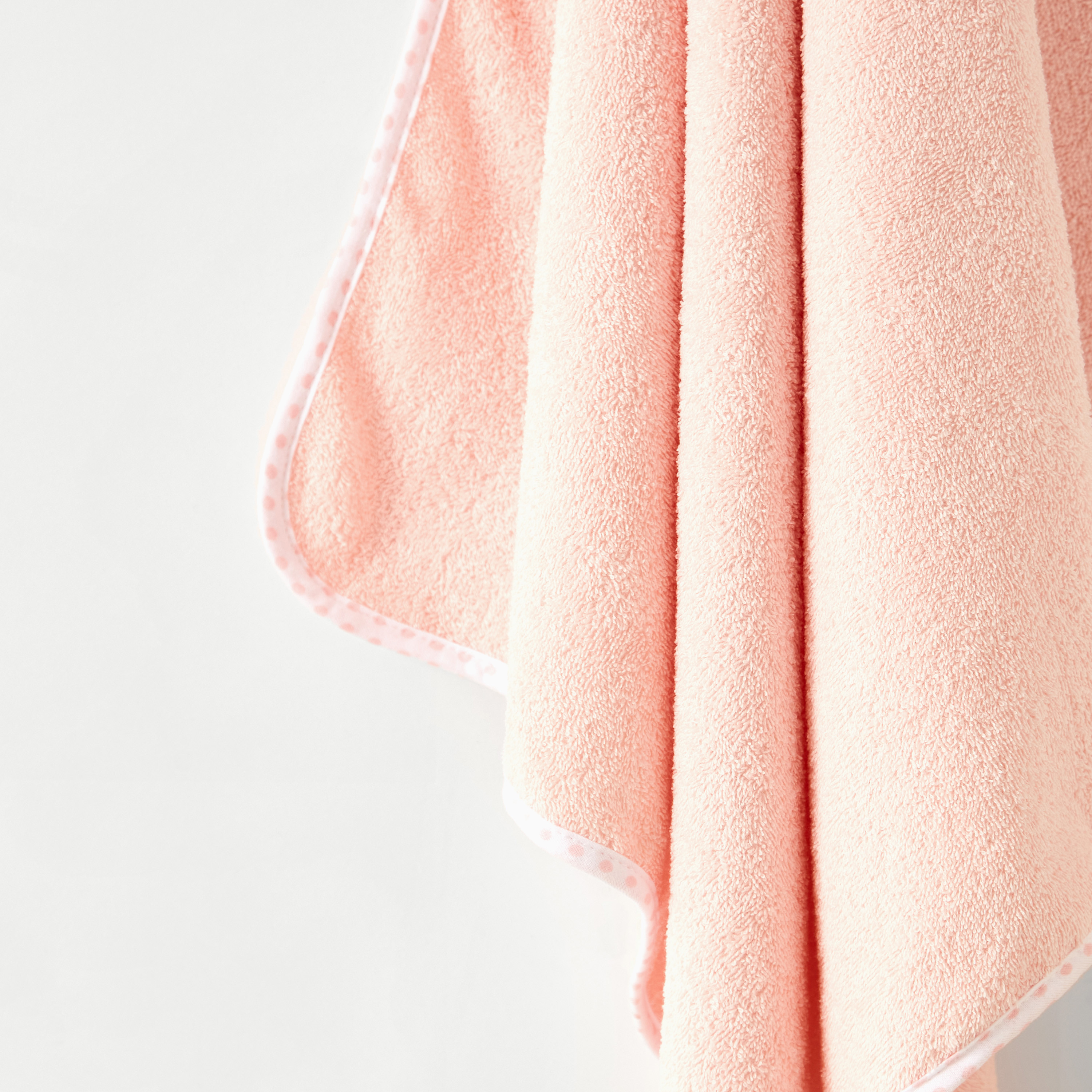 Disney Minnie Mouse Embroidered Towel with Hood - 76x76 cms-baby-bathandcare-towels-image-3