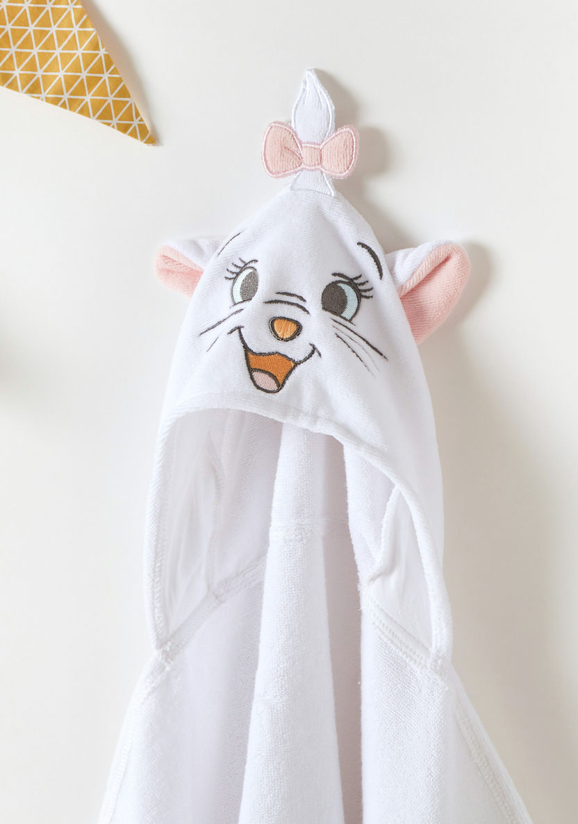 Marie Embroidered Towel with Hood - 68x94 cm-Towels and Flannels-image-1