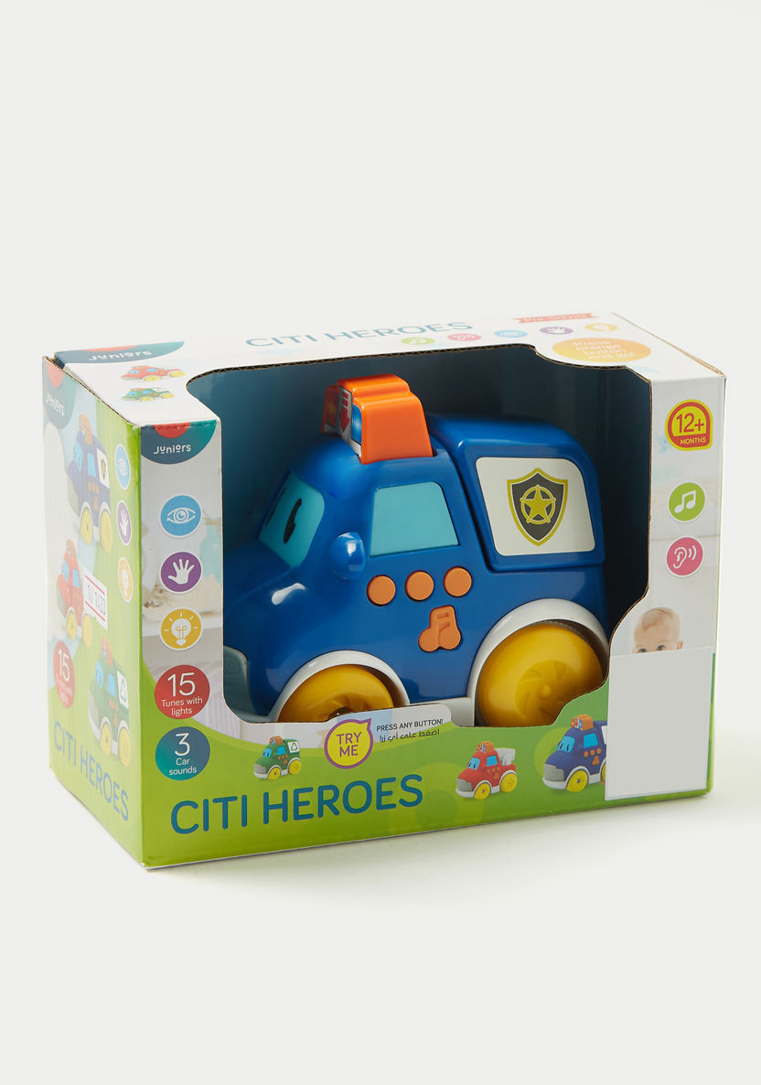 Juniors Citi Heroes Police Toy Car-Baby and Preschool-image-4
