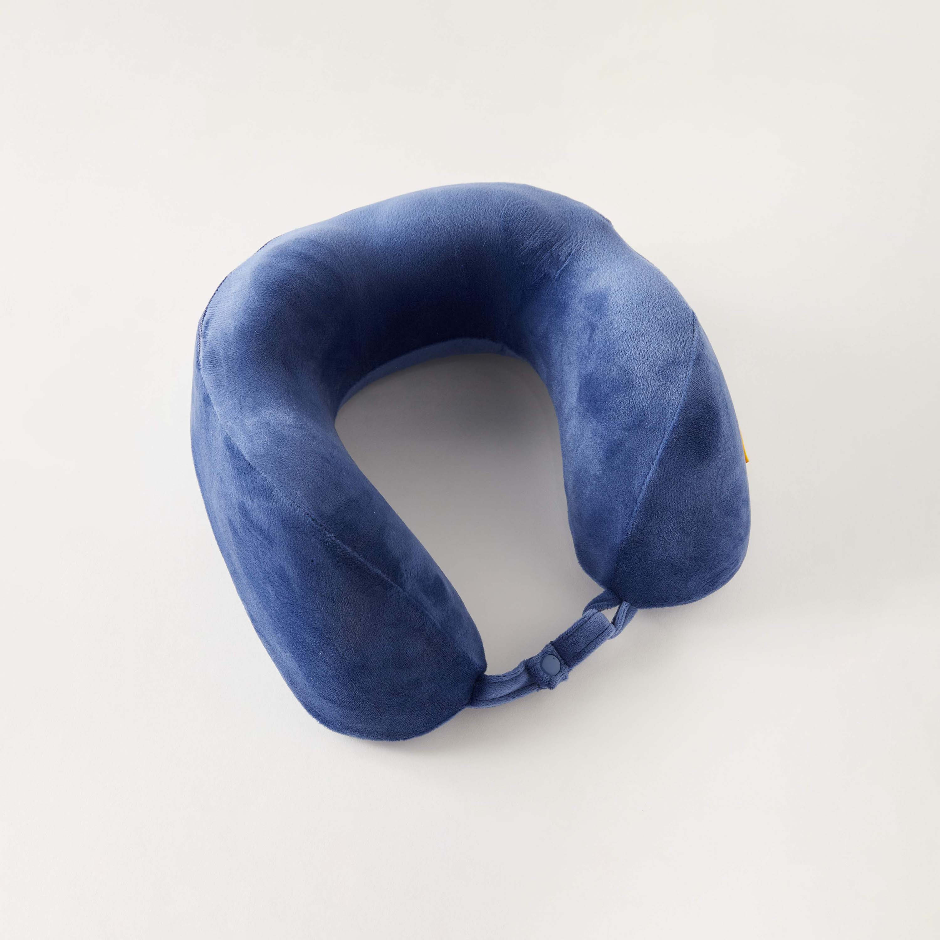 Findz Solid Neck Pillow with Hood-travel-pillows-image-1