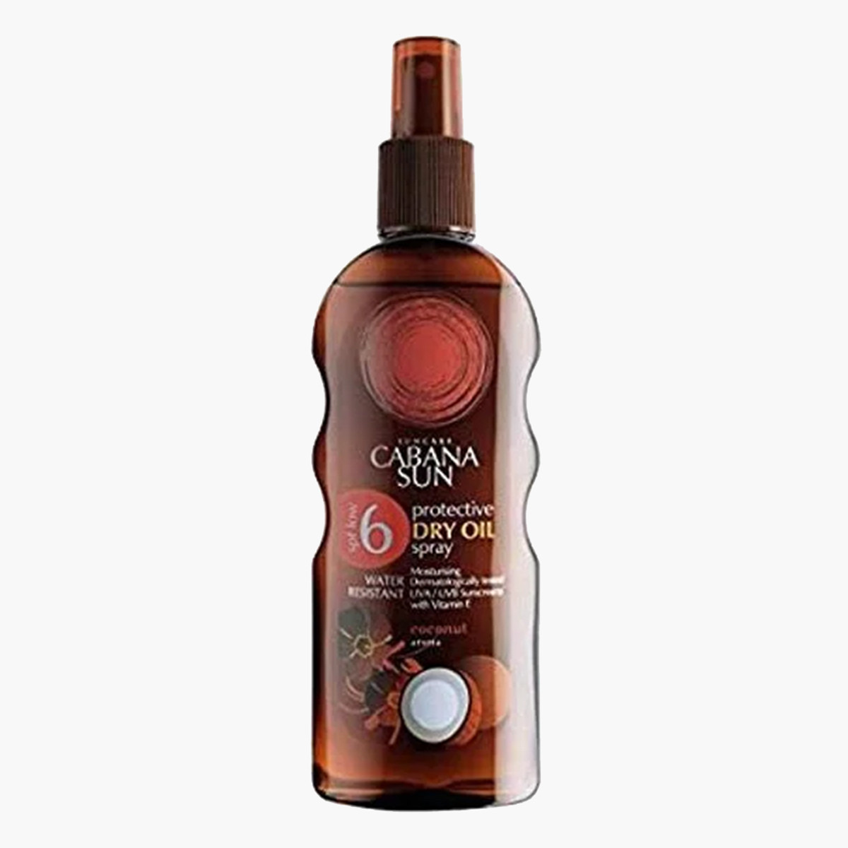 Cabana Sun SPF 6 Dry Oil Protective Spray - 200 ml-beautyandpersonalcare-skin-suncare-bodysunscreen-image-1