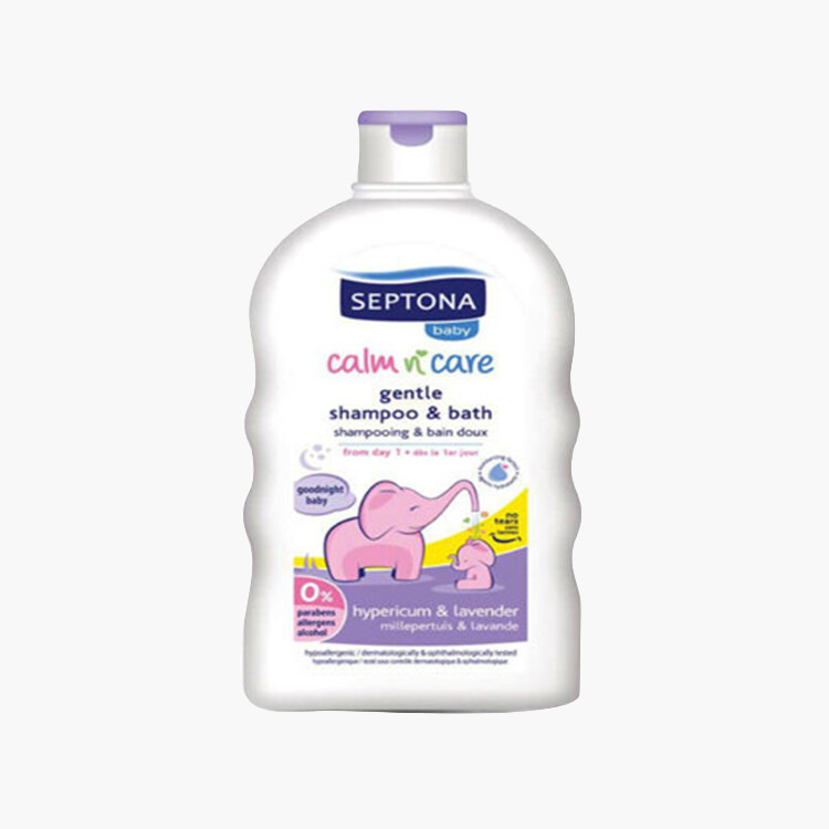شامبو للأطفال بخلاصة نبتة سانت جون والخزامى من سيبتونا - 200 مل-beautyandpersonalcare-babycare-shampooandconditioner-image-1