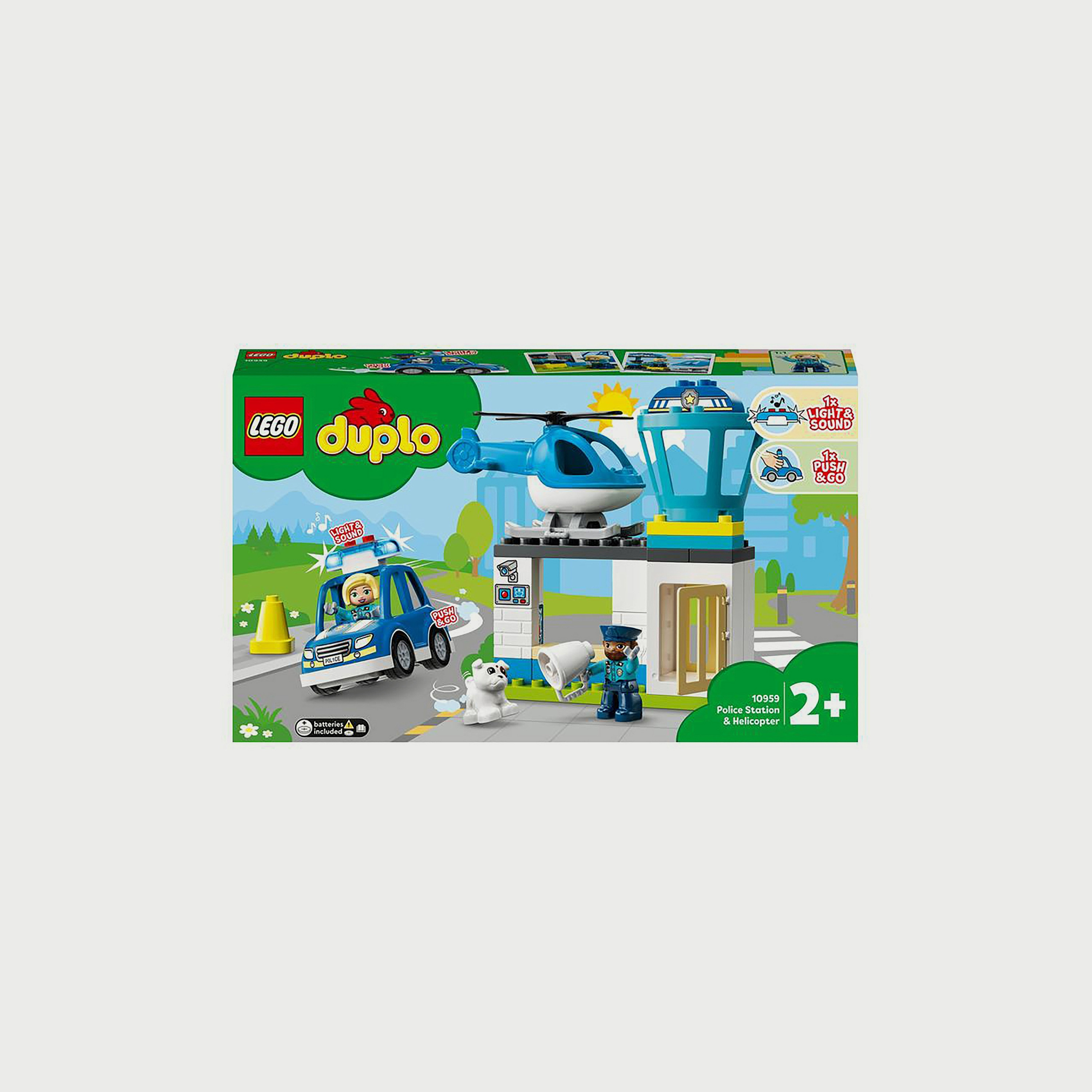 Lego helicopter duplo sale