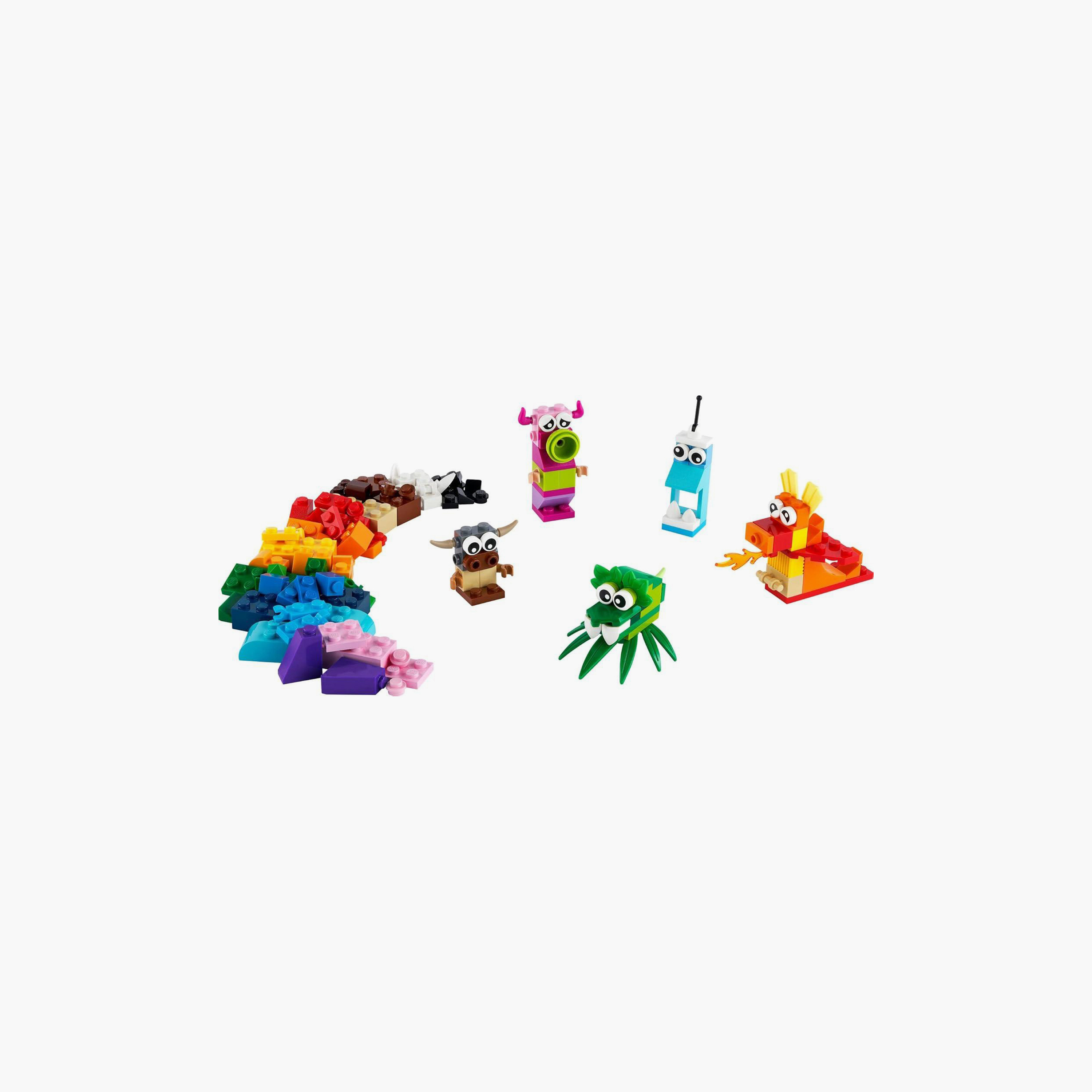 LEGO Classic Creative Monsters 11017 Building Kit with 5 Toys for Kids (140 Pieces)-toys-buildingblocks-blocks-image-4