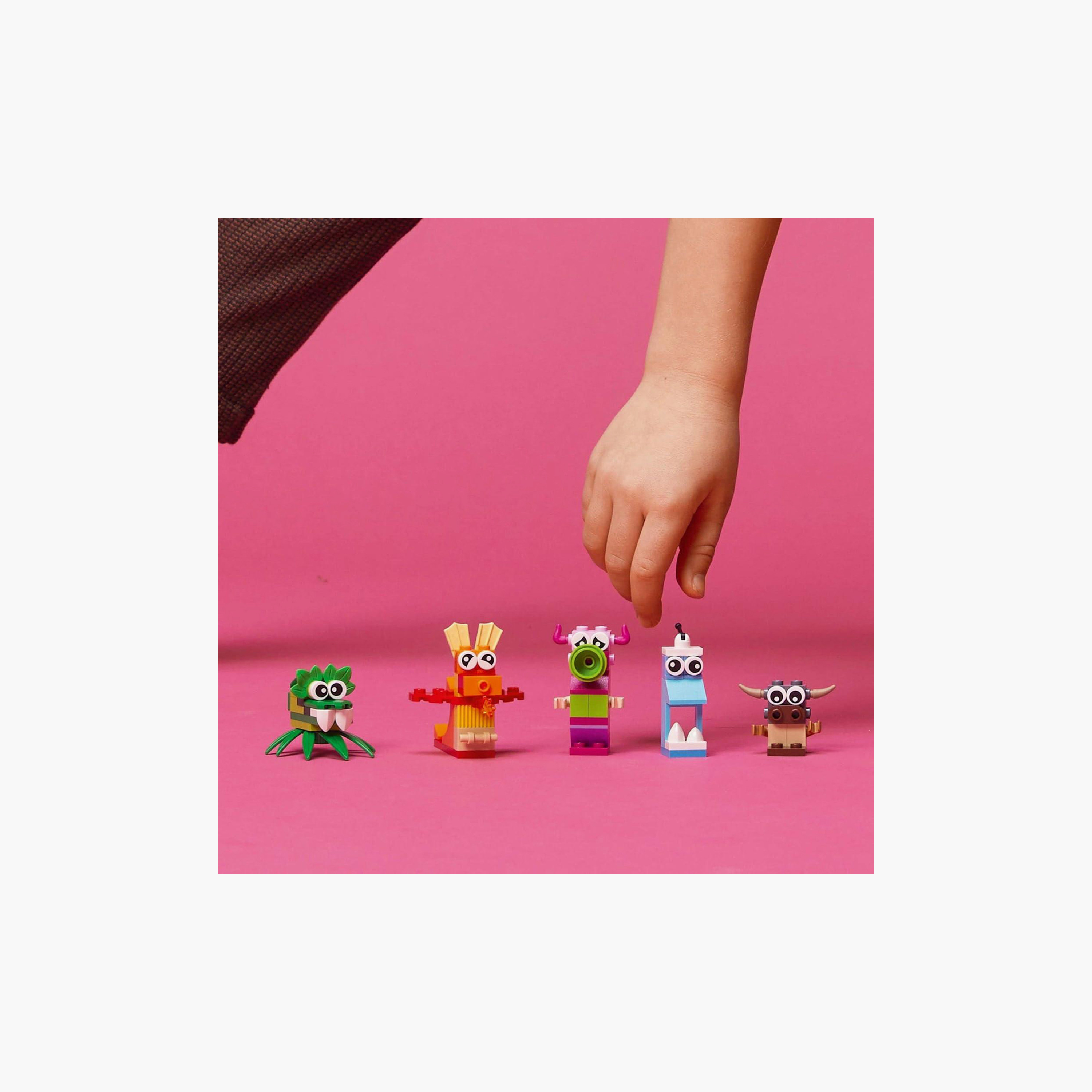 LEGO Classic Creative Monsters 11017 Building Kit with 5 Toys for Kids (140 Pieces)-toys-buildingblocks-blocks-image-5