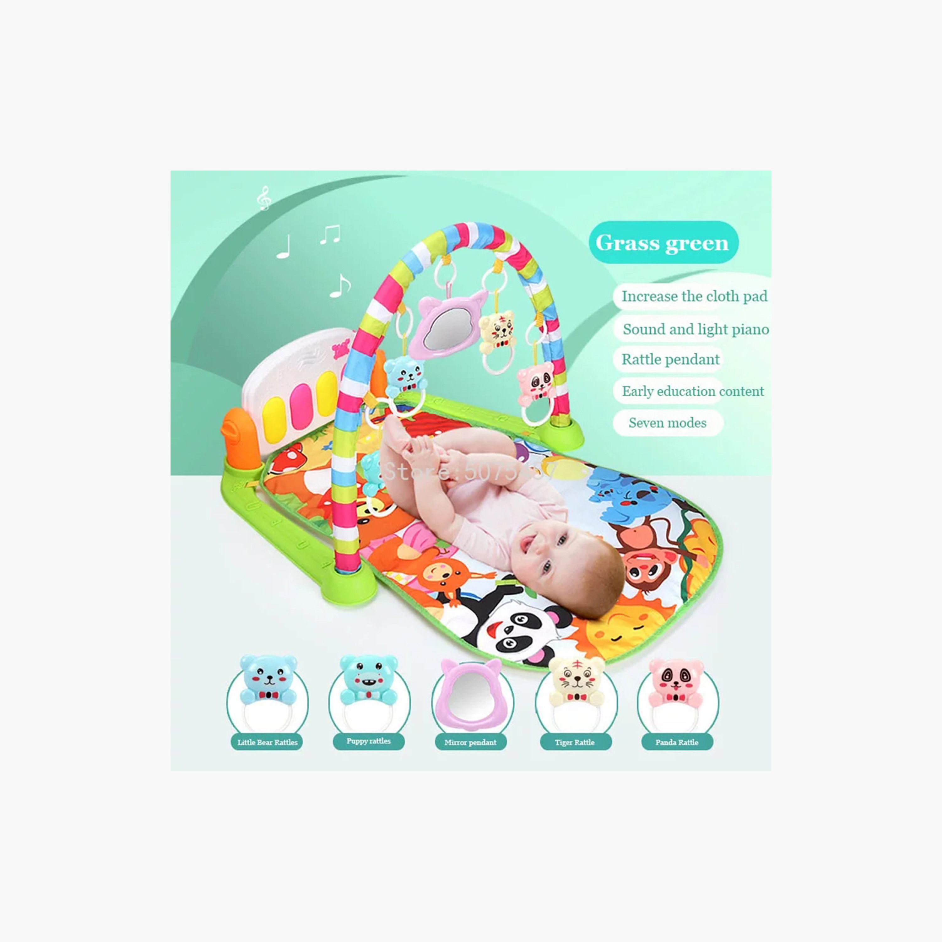 Baby Love Pedal Piano Carpet-baby-infantactivity-playpensandplaymats-image-12
