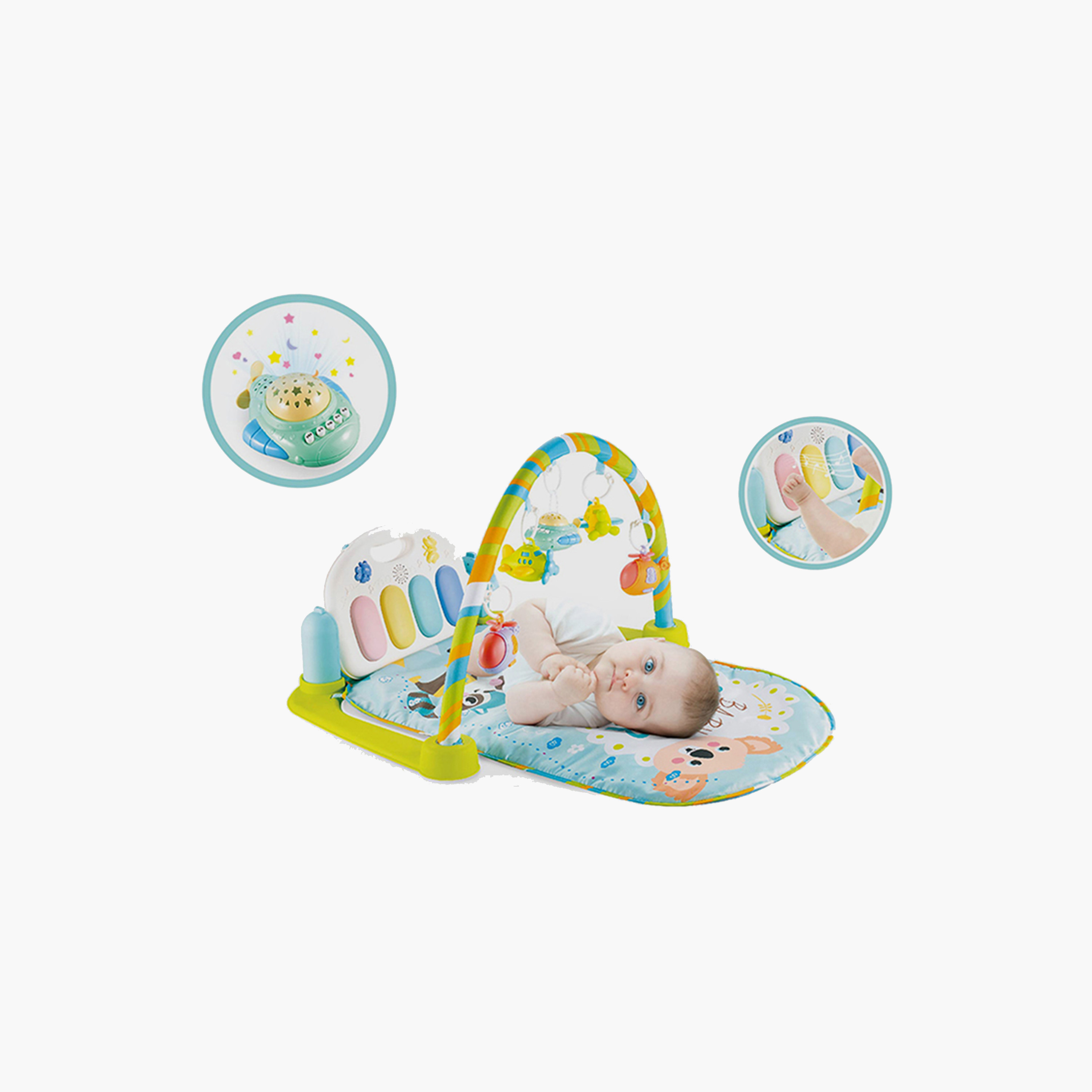 Baby Love Pedal Piano Carpet-baby-infantactivity-playpensandplaymats-image-1