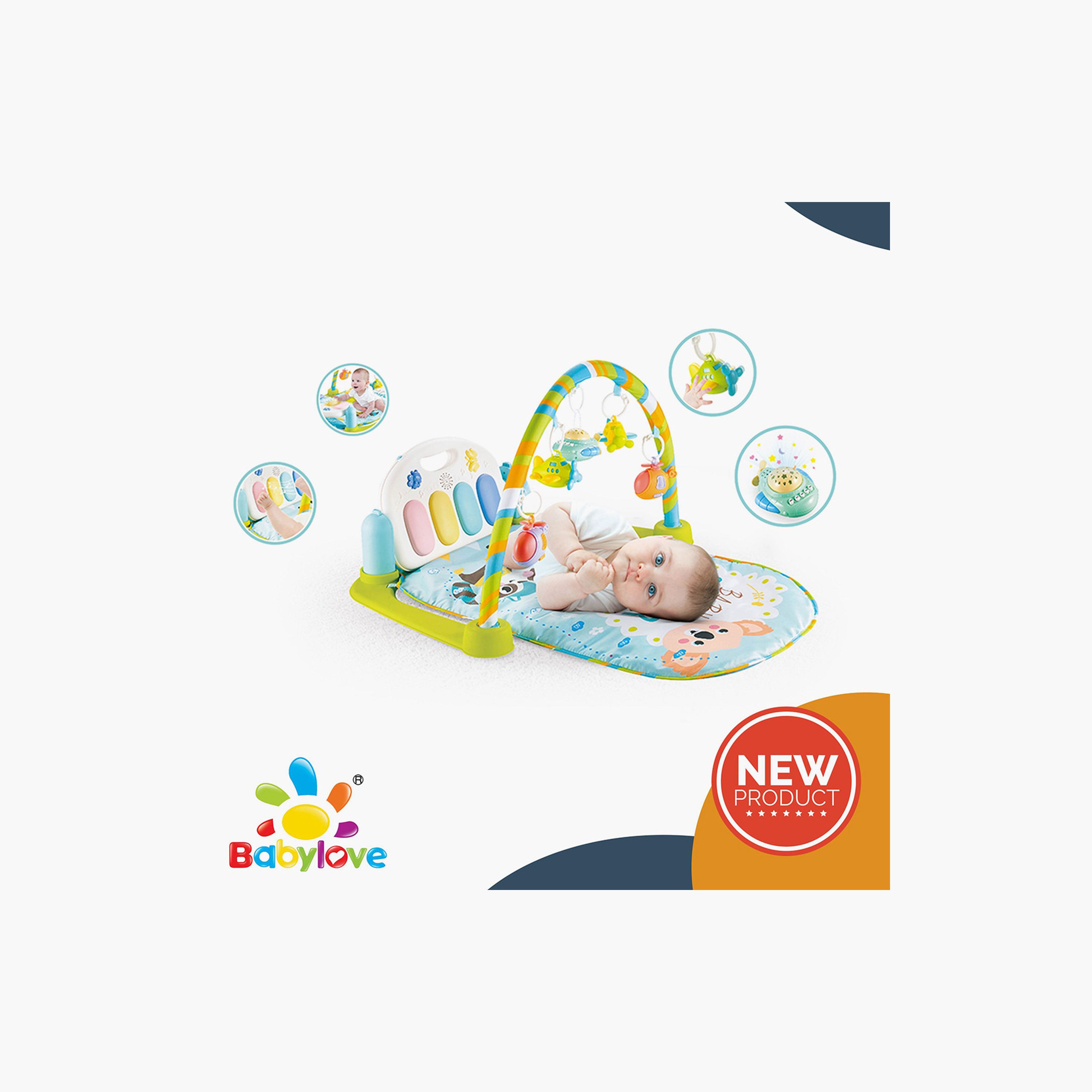 Baby Love Pedal Piano Carpet-baby-infantactivity-playpensandplaymats-image-9