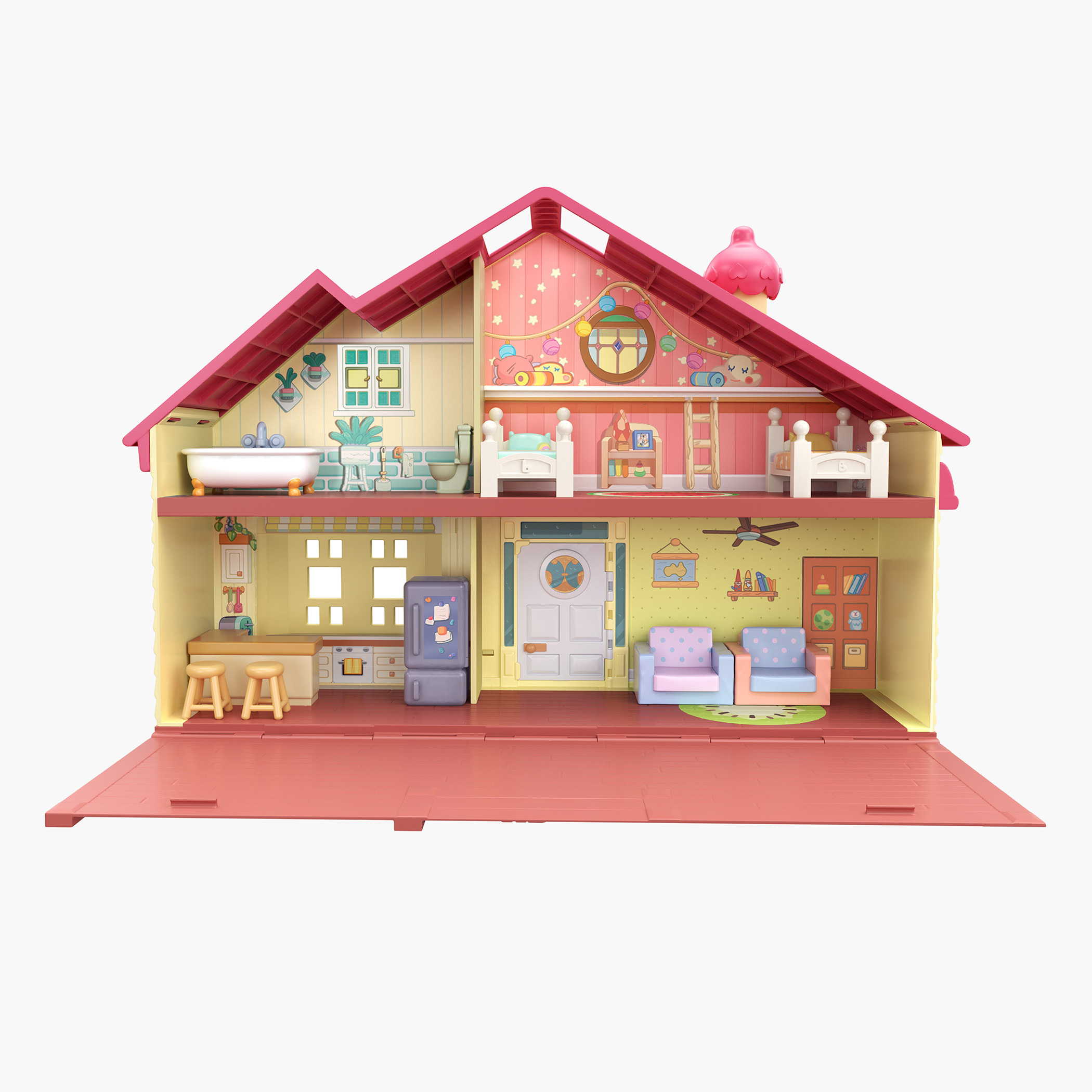 مجموعة ألعاب منزل العائلة من بلوي-toys-roleplay-householdsets-image-2