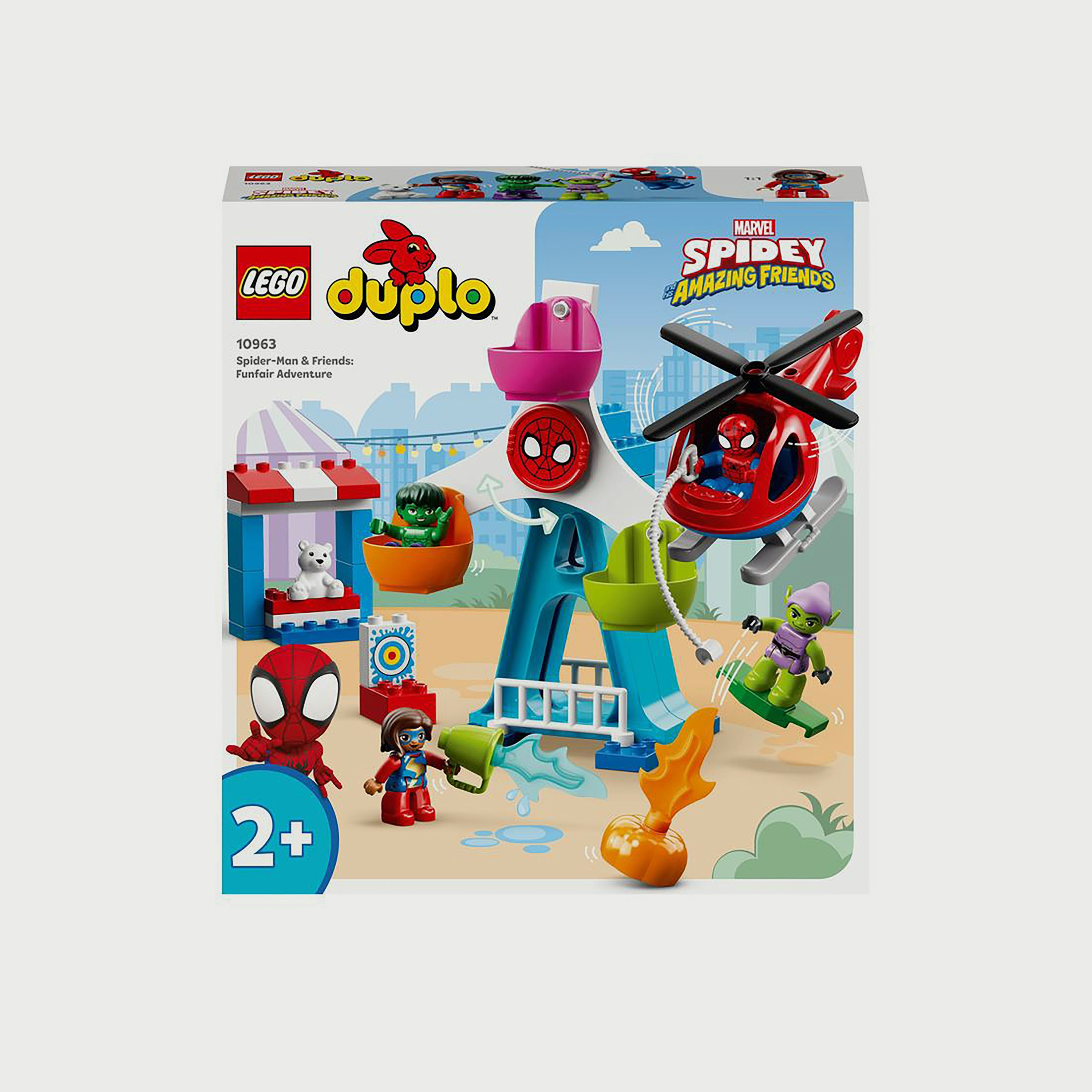 LEGO DUPLO Marvel Spider-Man &amp; Friends: Funfair Adventure 10963 (41 Pieces)-toys-buildingblocks-blocks-image-1