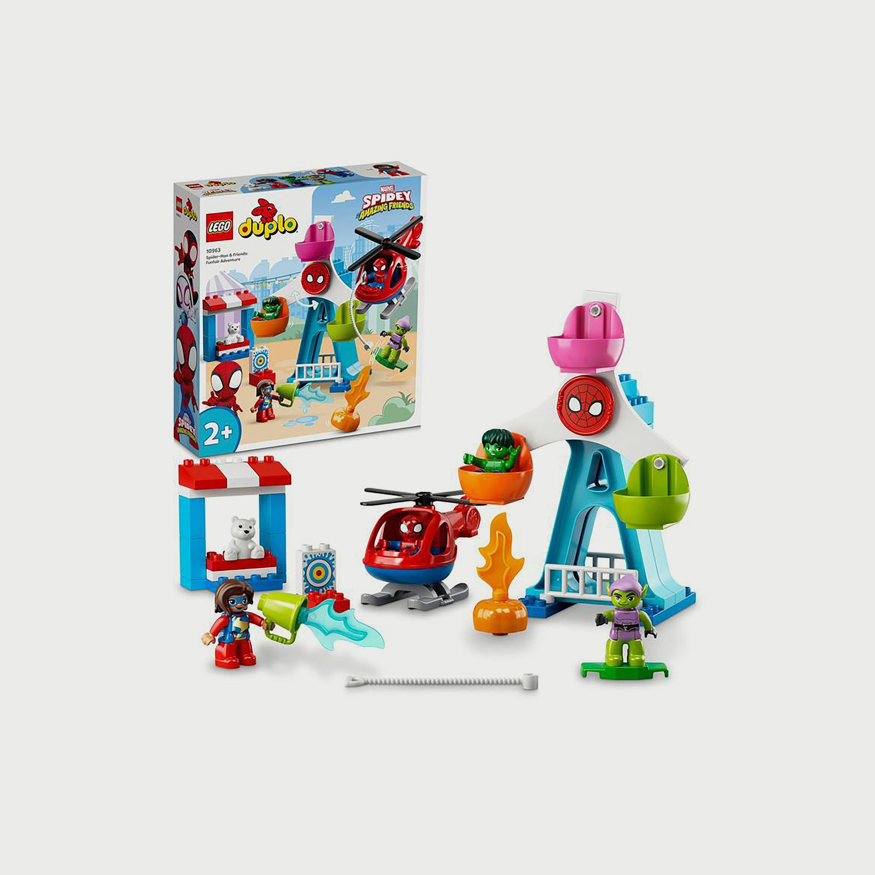 LEGO DUPLO Marvel Spider-Man &amp; Friends: Funfair Adventure 10963 (41 Pieces)-toys-buildingblocks-blocks-image-2