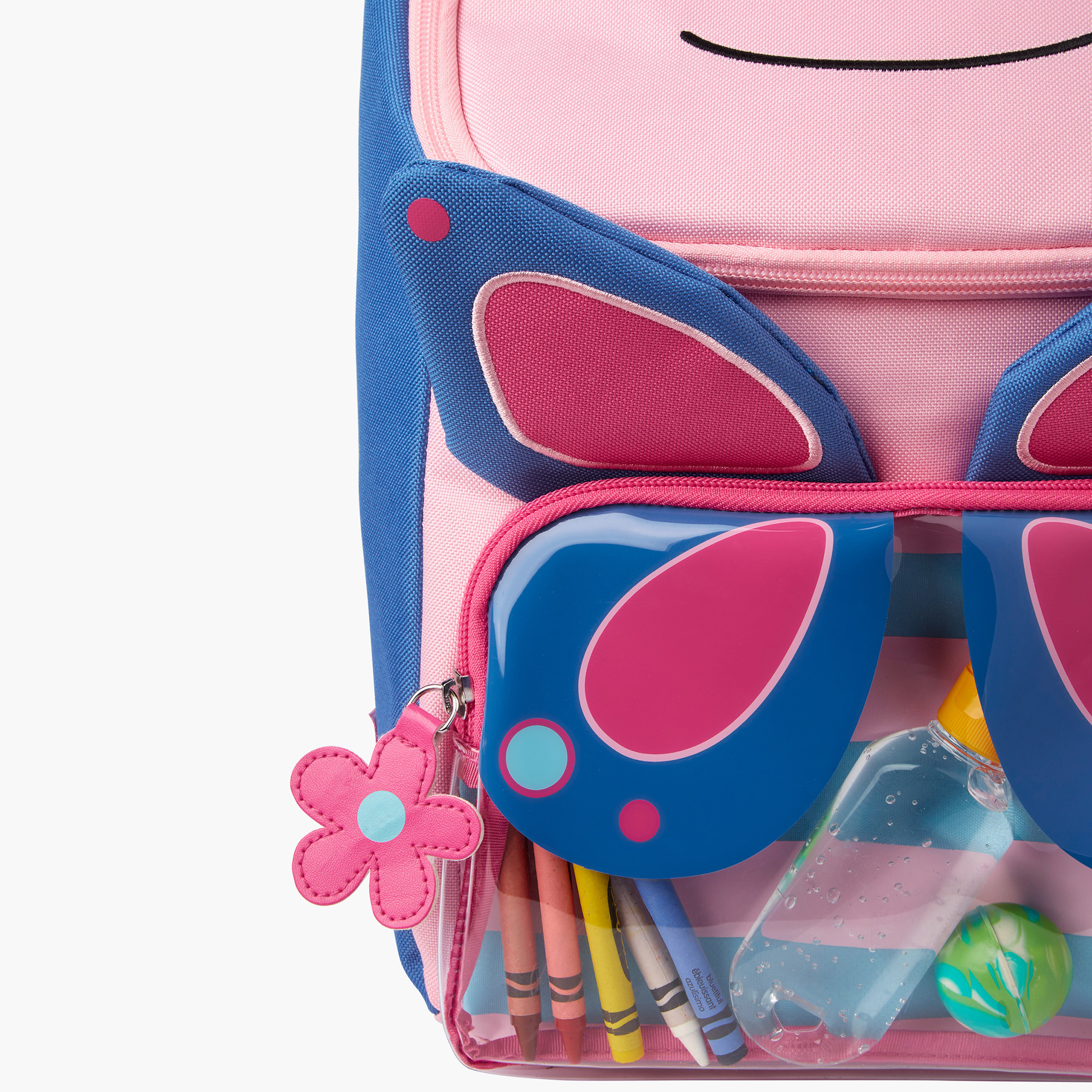 شنطة ظهر بسحاب إغلاق وتزيينات فراشة من سكيب هوب - 12 بوصة-school-bagsandbackpacks-backpacks-image-3
