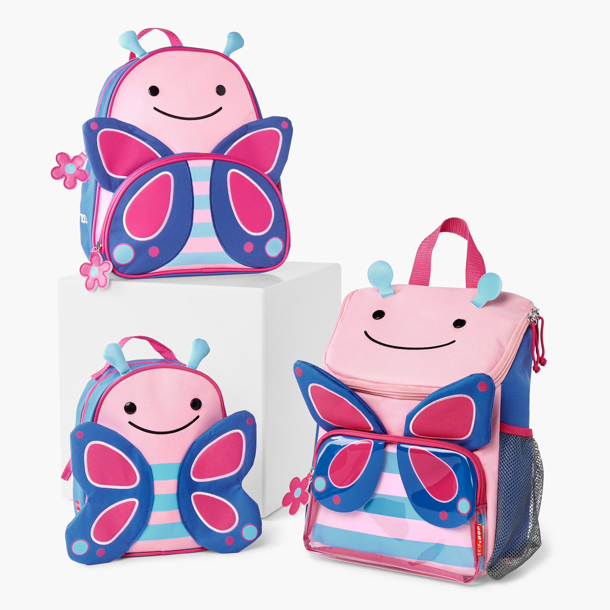 شنطة ظهر بسحاب إغلاق وتزيينات فراشة من سكيب هوب - 12 بوصة-school-bagsandbackpacks-backpacks-image-6