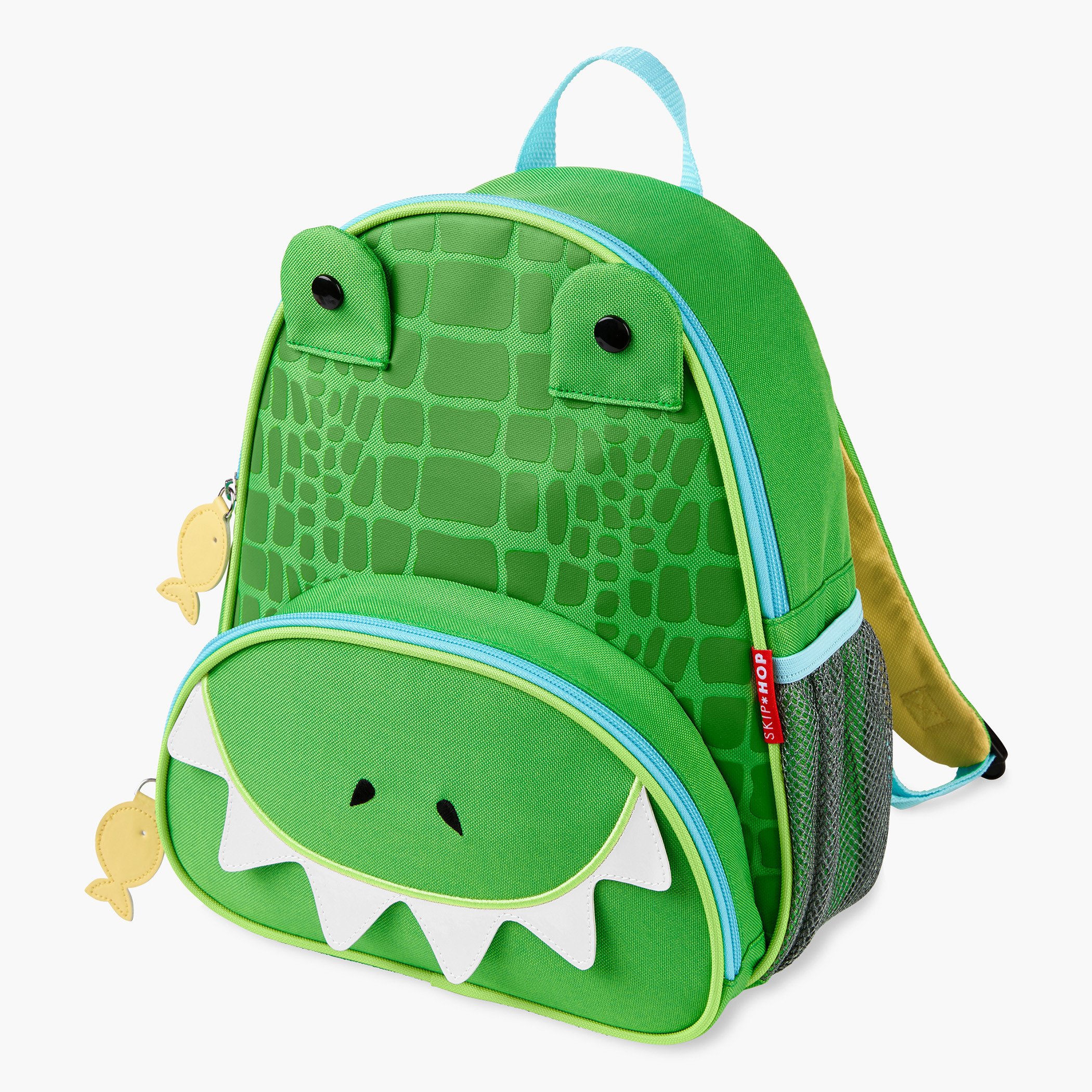 Skip Hop Crocodile Patterned Backpack with Zip Closure - 12 inches-school-bagsandbackpacks-backpacks-image-1
