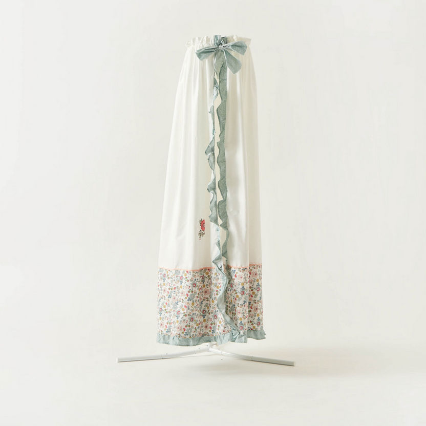 Juniors Floral Print Canopy-Crib Accessories-image-1