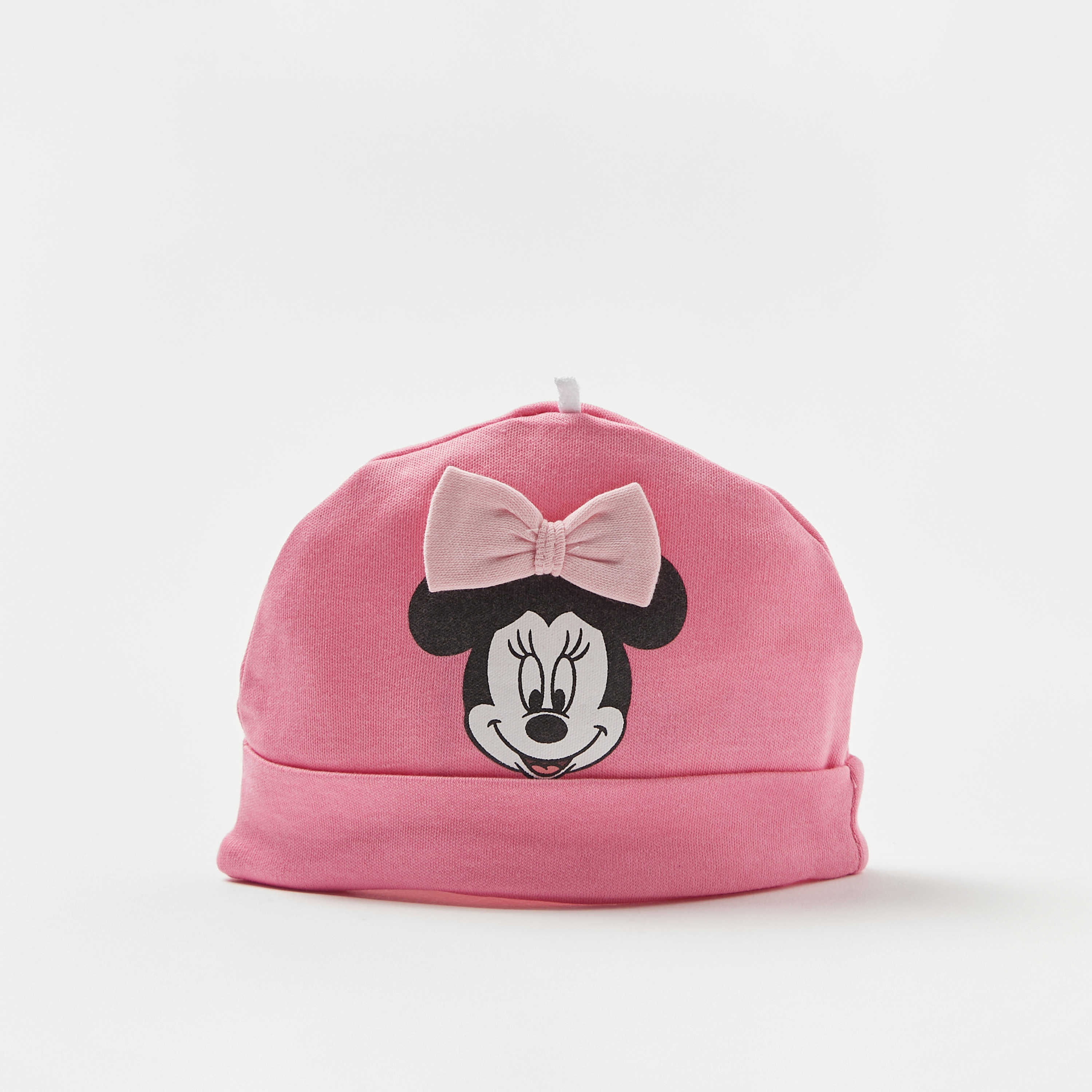 Disney Minnie Mouse Print Beanie - Set of 2-baby-boys-accessories-caps-image-4