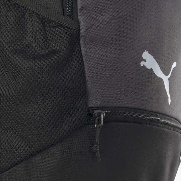 Puma Logo Print Backpack with Adjustable Straps