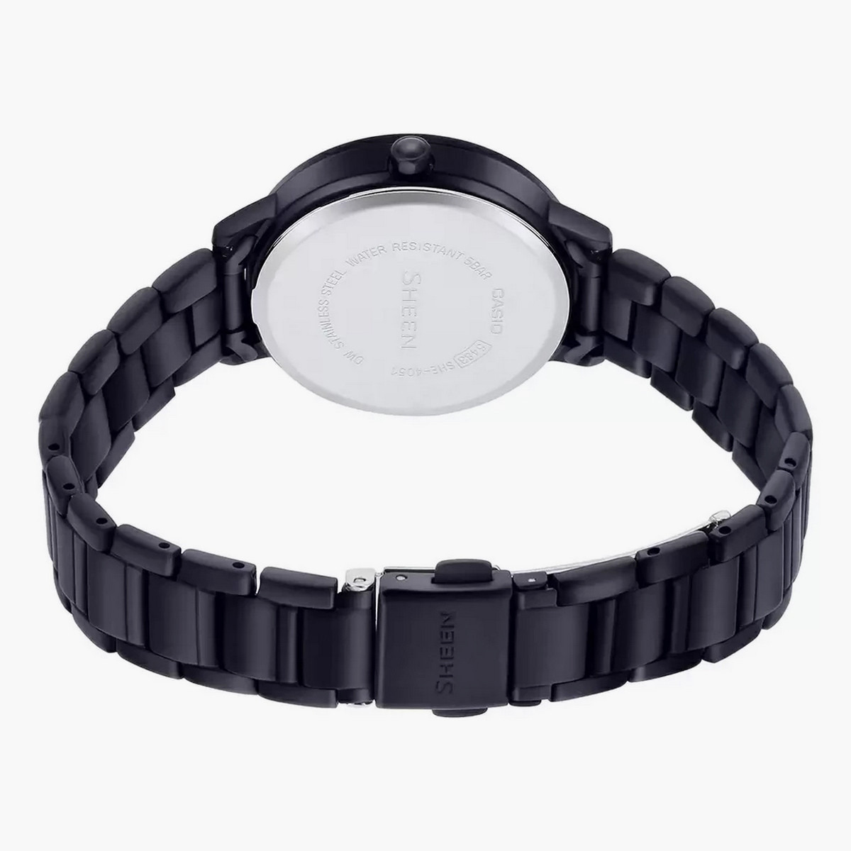 ساعة شين للنساء انالوج بسوار أسود من الستانلس ستيل SHE-4056BD-1AUDF-women-watchesandjewellery-watches-image-4